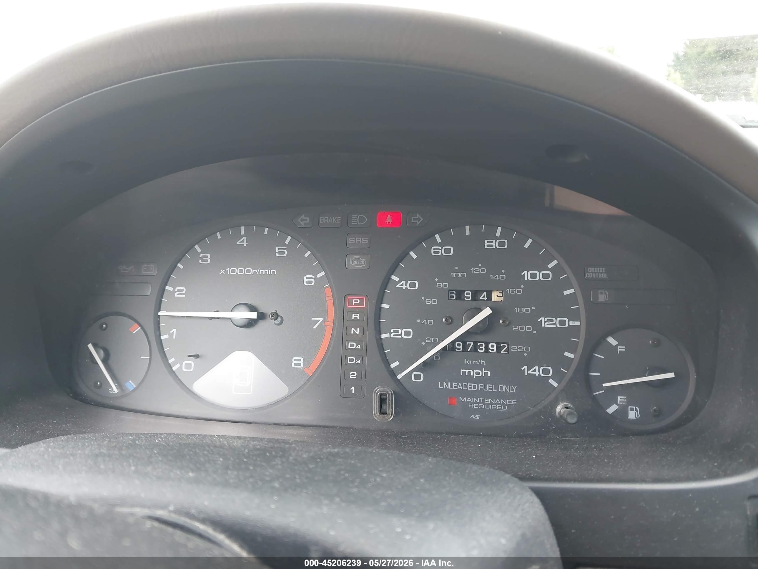 1997 Honda Accord Lx Silver vin: 1HGCD5634VA002840