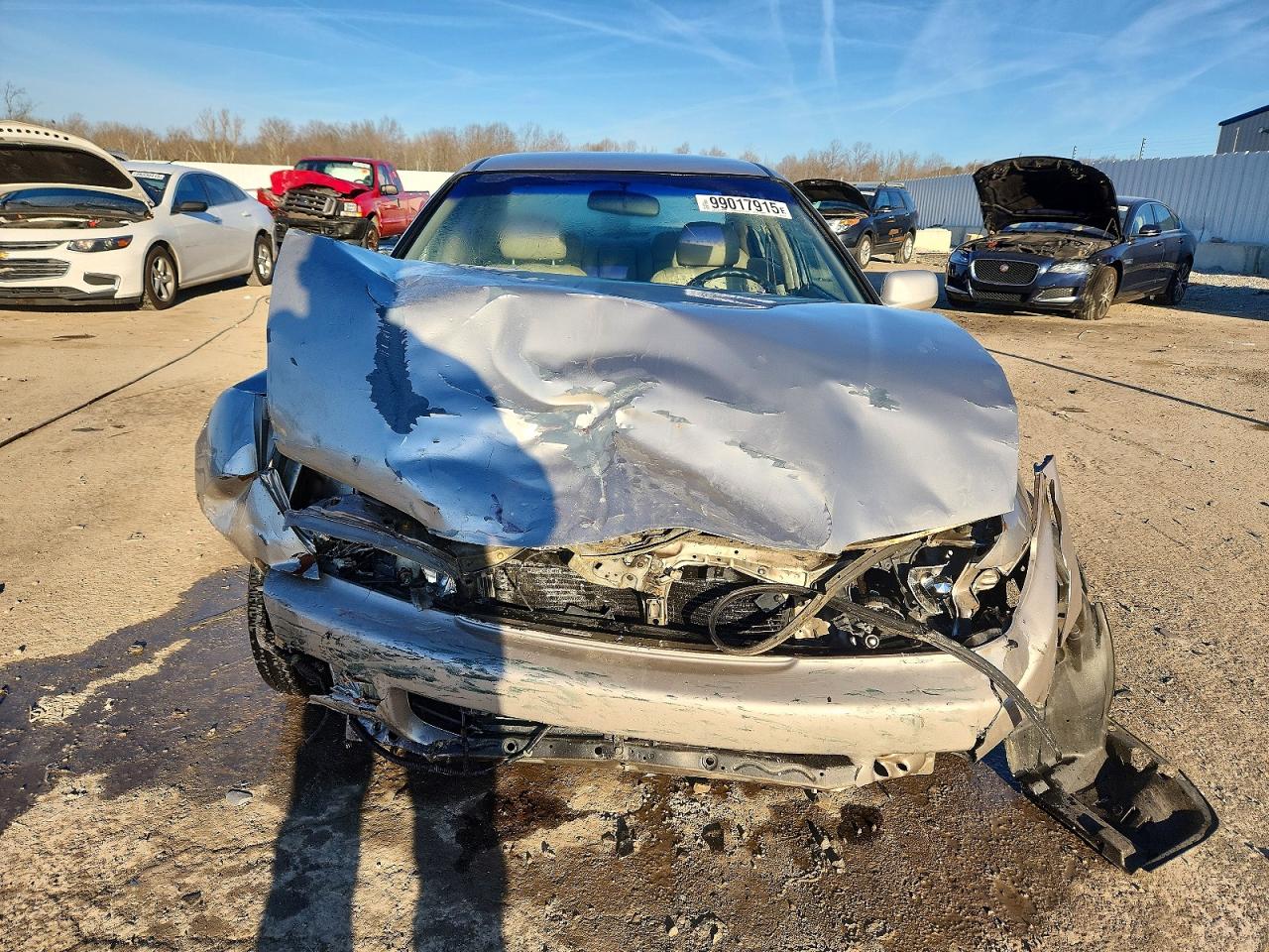 1997 Honda Accord Lx Silver vin: 1HGCD5634VA069681