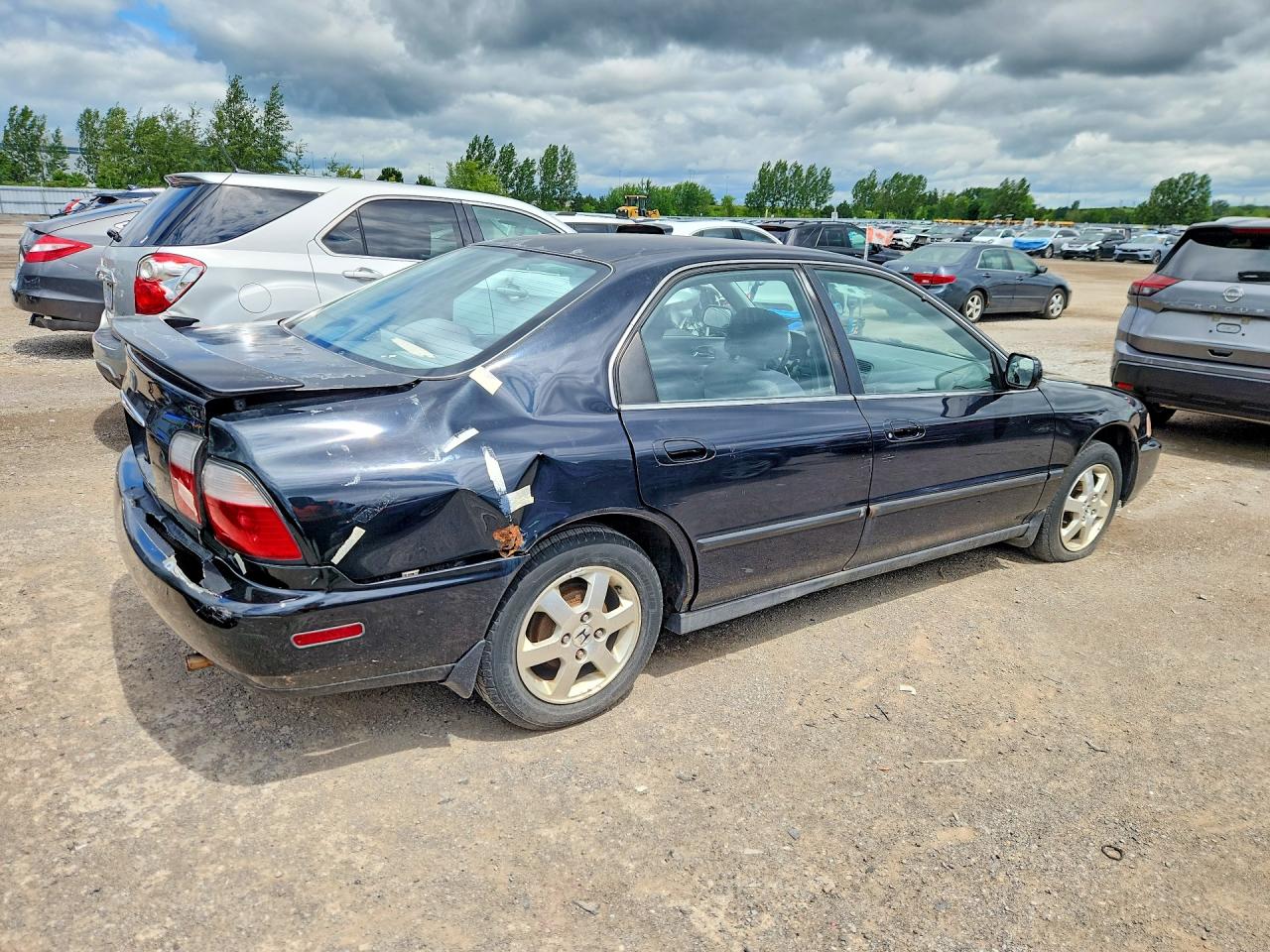 1996 Honda Accord Lx Black vin: 1HGCD5635TA810370