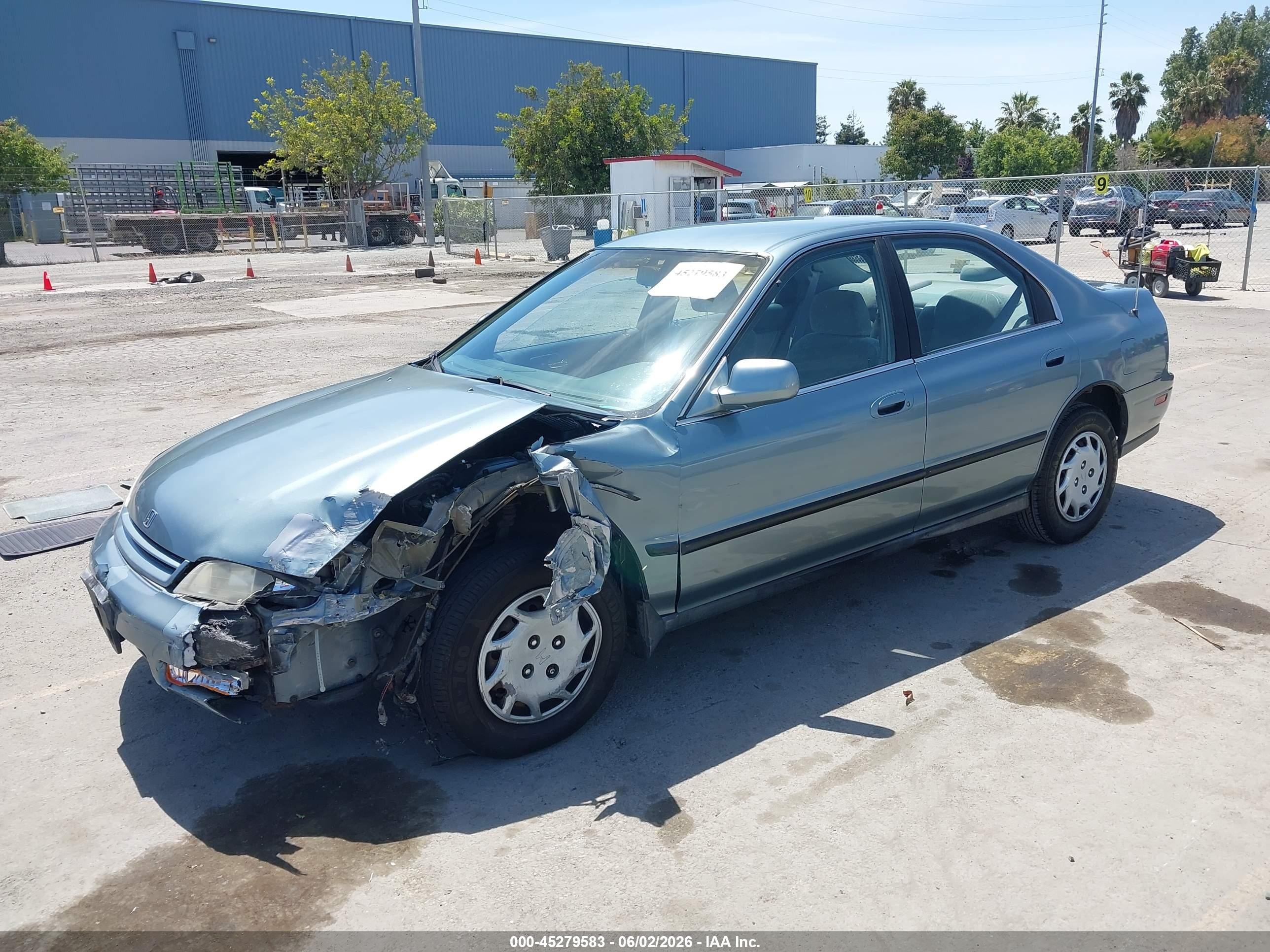 1994 Honda Accord Lx/ex Blue vin: 1HGCD5636RA073608