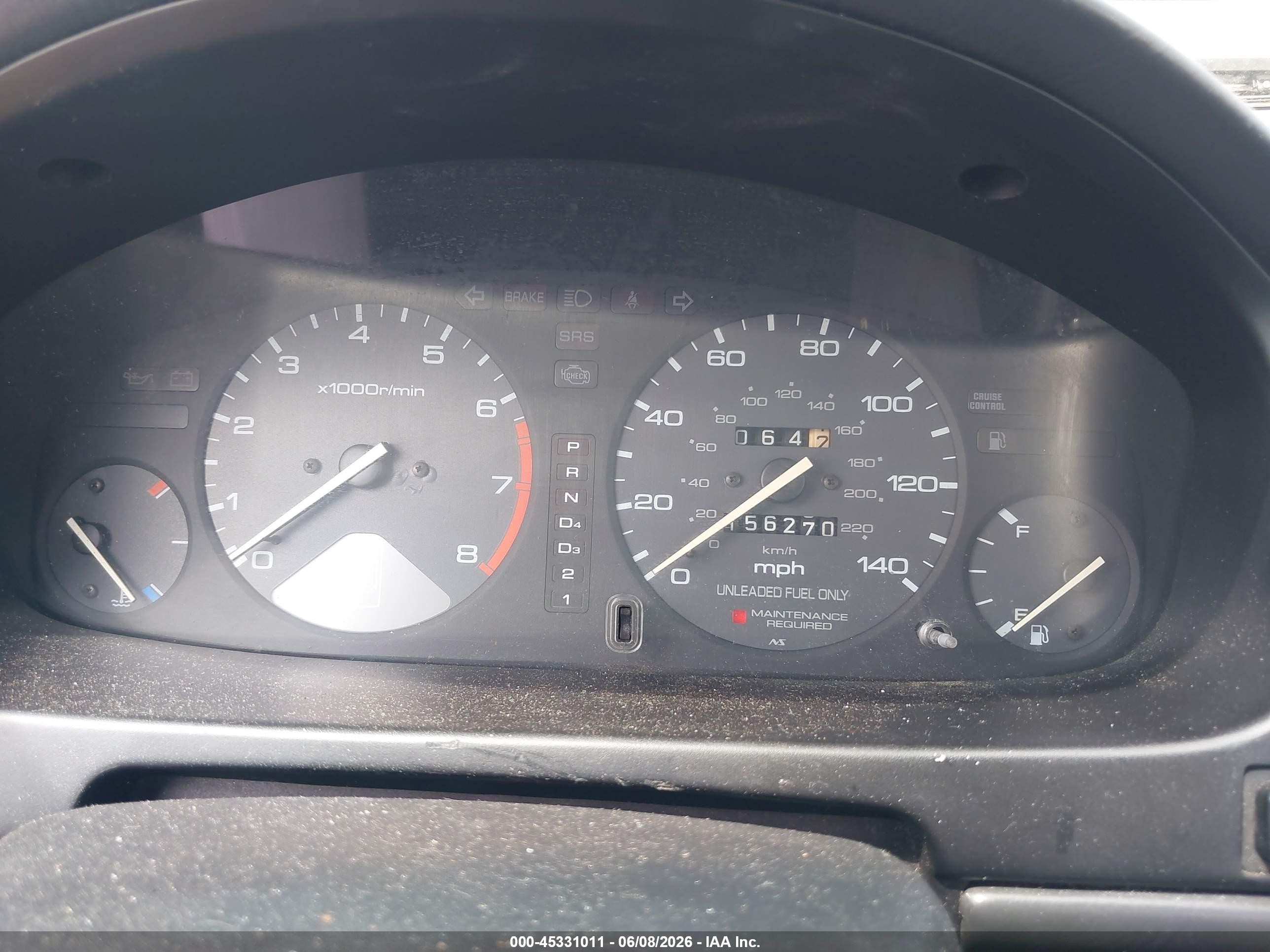 1996 Honda Accord Lx/ex Black vin: 1HGCD5636TA037926
