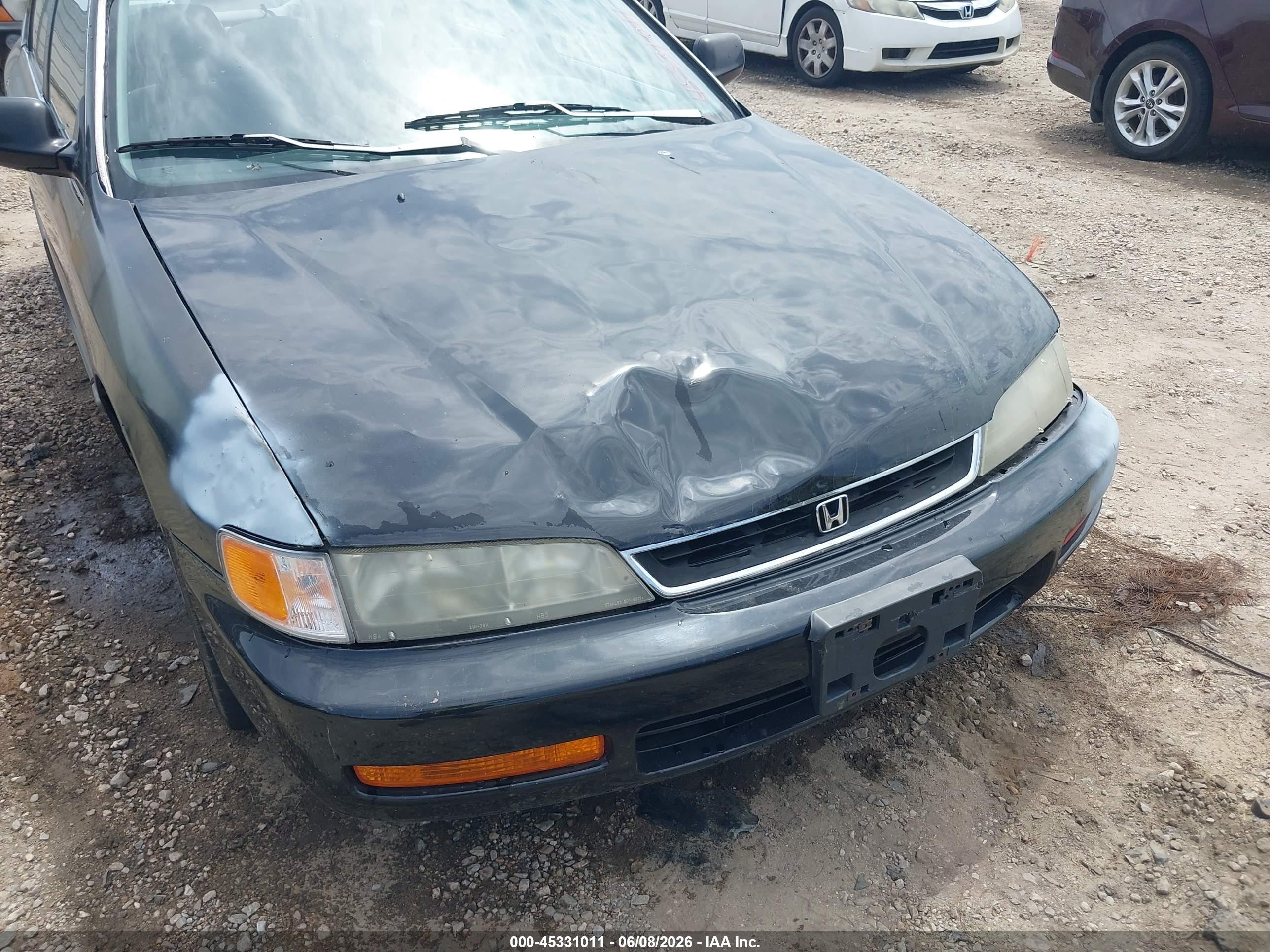 1996 Honda Accord Lx/ex Black vin: 1HGCD5636TA037926