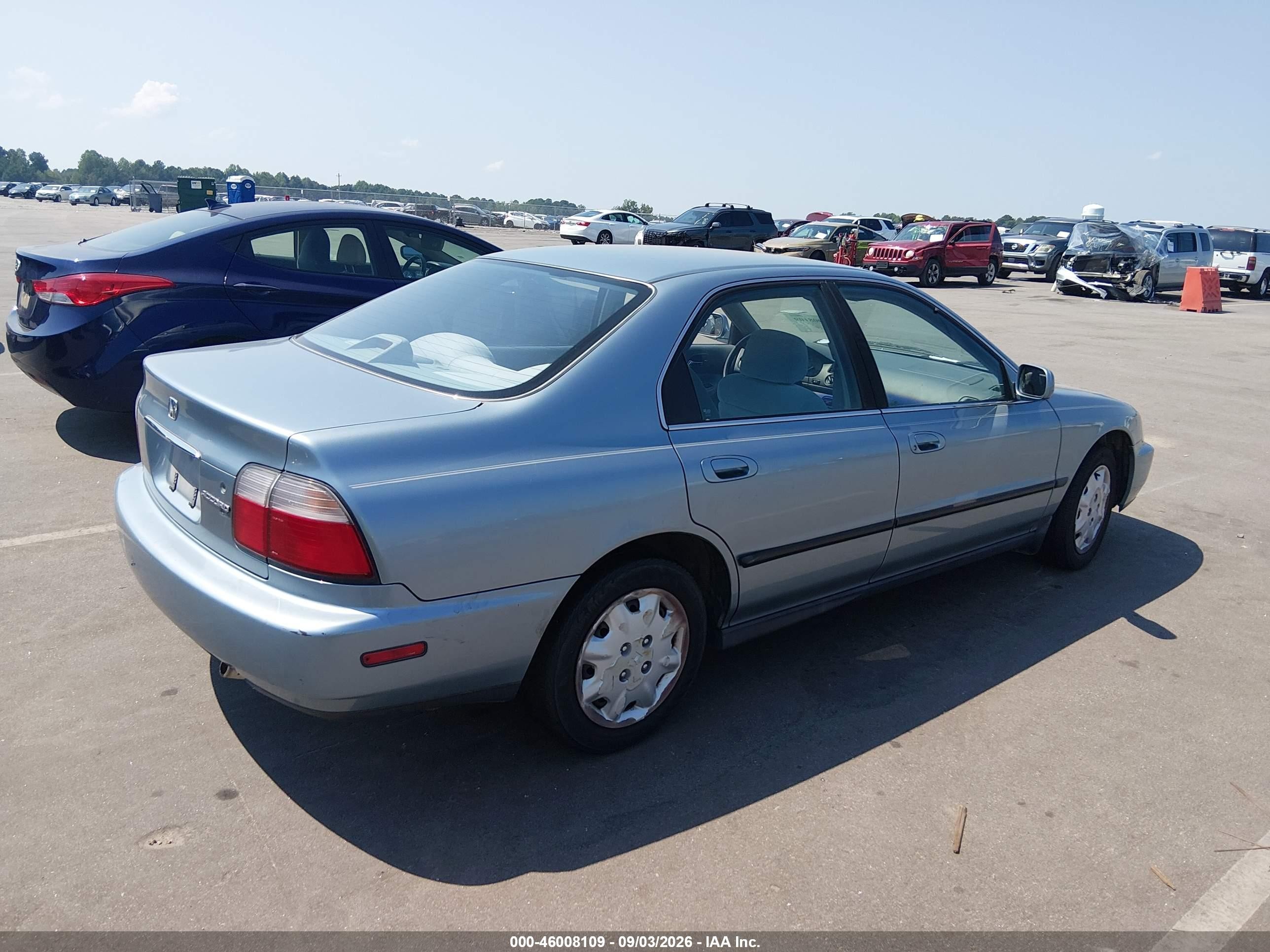 1996 Honda Accord Lx/ex Light Blue vin: 1HGCD5636TA225426
