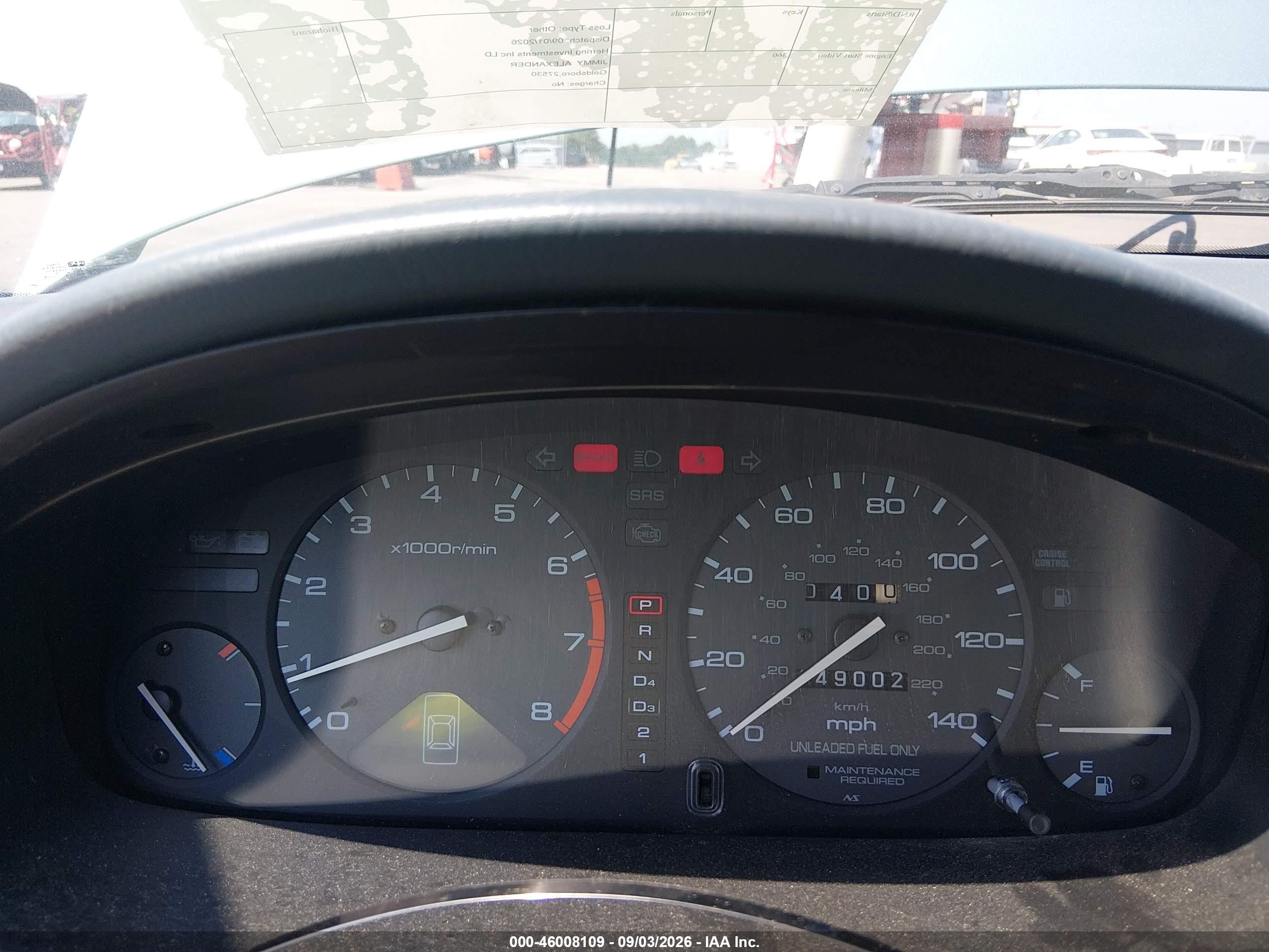1996 Honda Accord Lx/ex Light Blue vin: 1HGCD5636TA225426