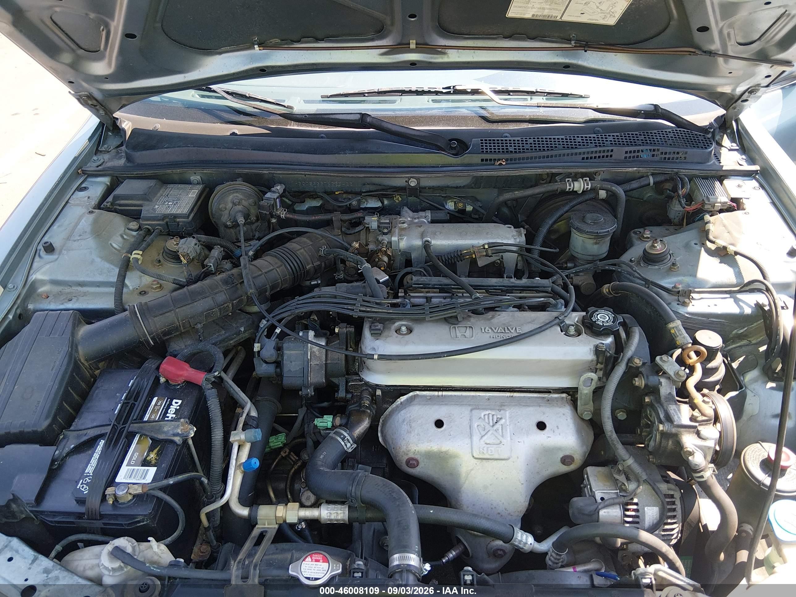 1996 Honda Accord Lx/ex Light Blue vin: 1HGCD5636TA225426