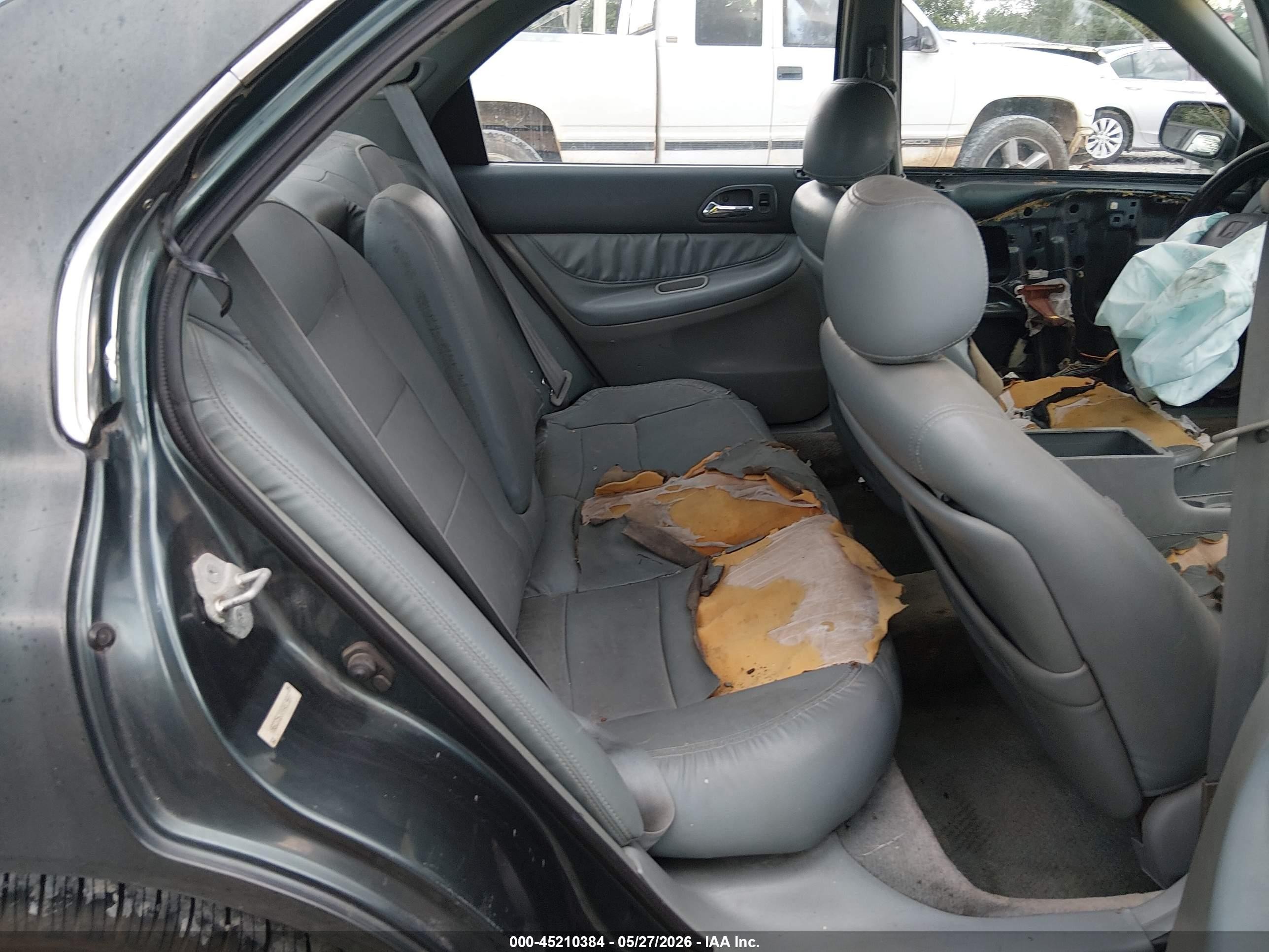 1997 Honda Accord Lx Gray vin: 1HGCD5638VA019687