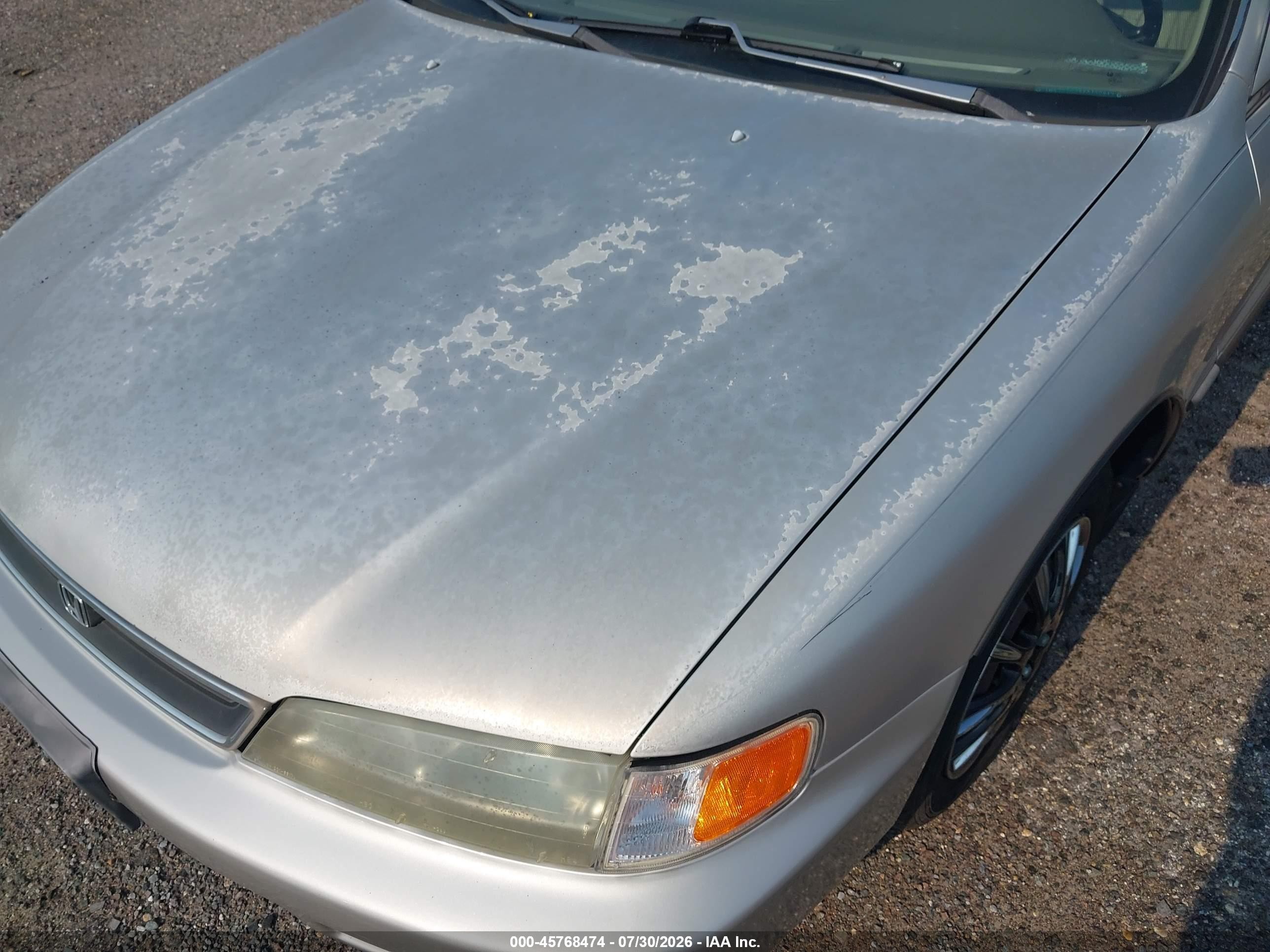 1997 Honda Accord Lx Gray vin: 1HGCD5638VA140817