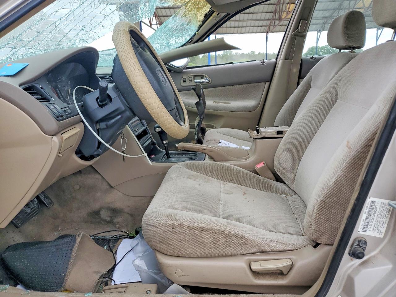 1996 Honda Accord Lx Gray vin: 1HGCD5639TA020117