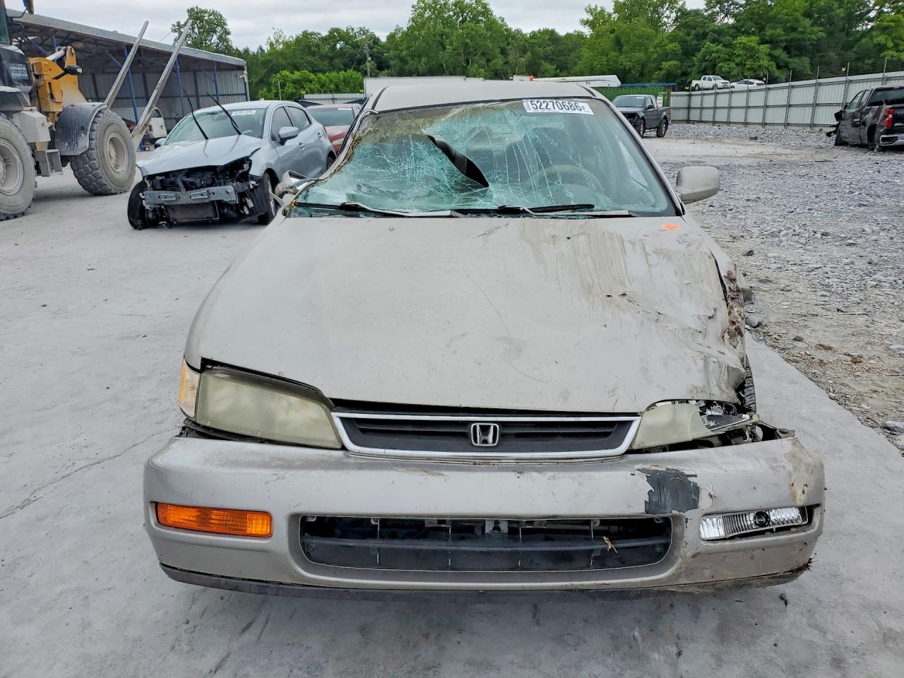 1996 Honda Accord Lx Gray vin: 1HGCD5639TA020117
