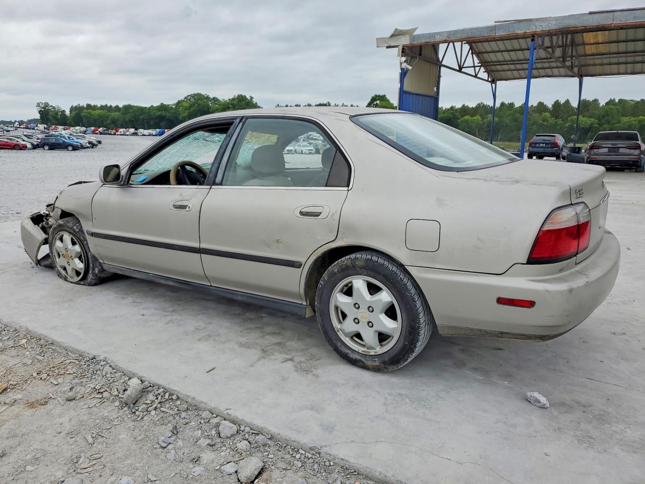 1996 Honda Accord Lx Gray vin: 1HGCD5639TA020117