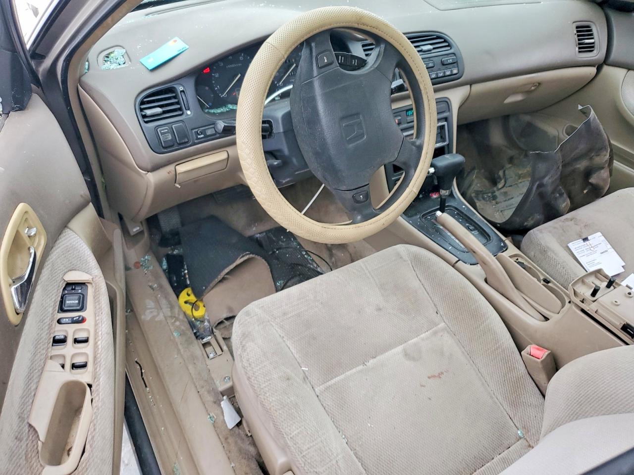 1996 Honda Accord Lx Gray vin: 1HGCD5639TA020117