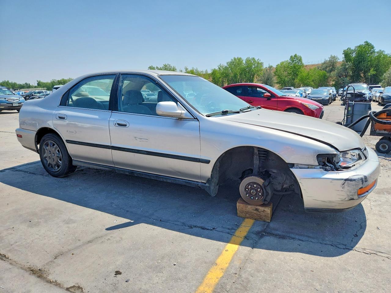 1997 Honda Accord Lx Золотой vin: 1HGCD5639VA207621