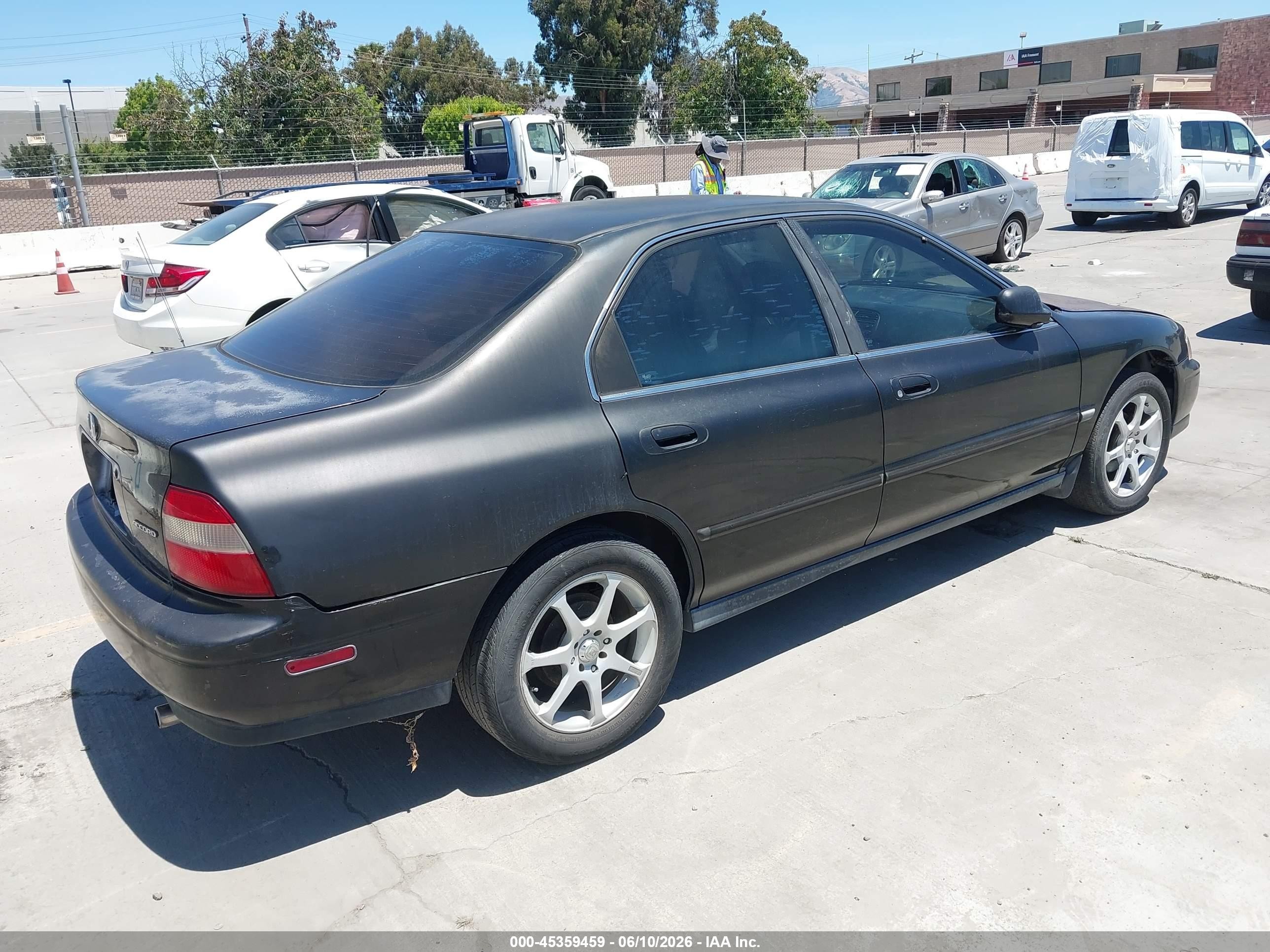 1994 Honda Accord Lx/ex Black vin: 1HGCD563XRA096129