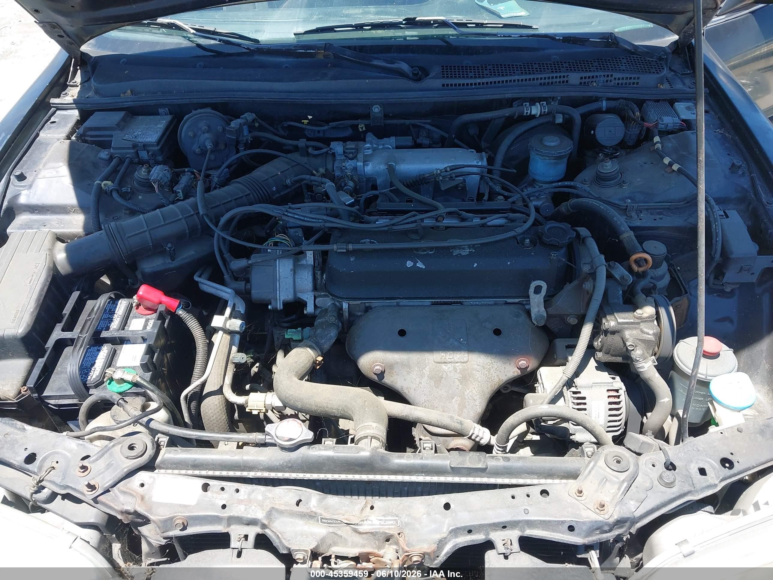 1994 Honda Accord Lx/ex Black vin: 1HGCD563XRA096129