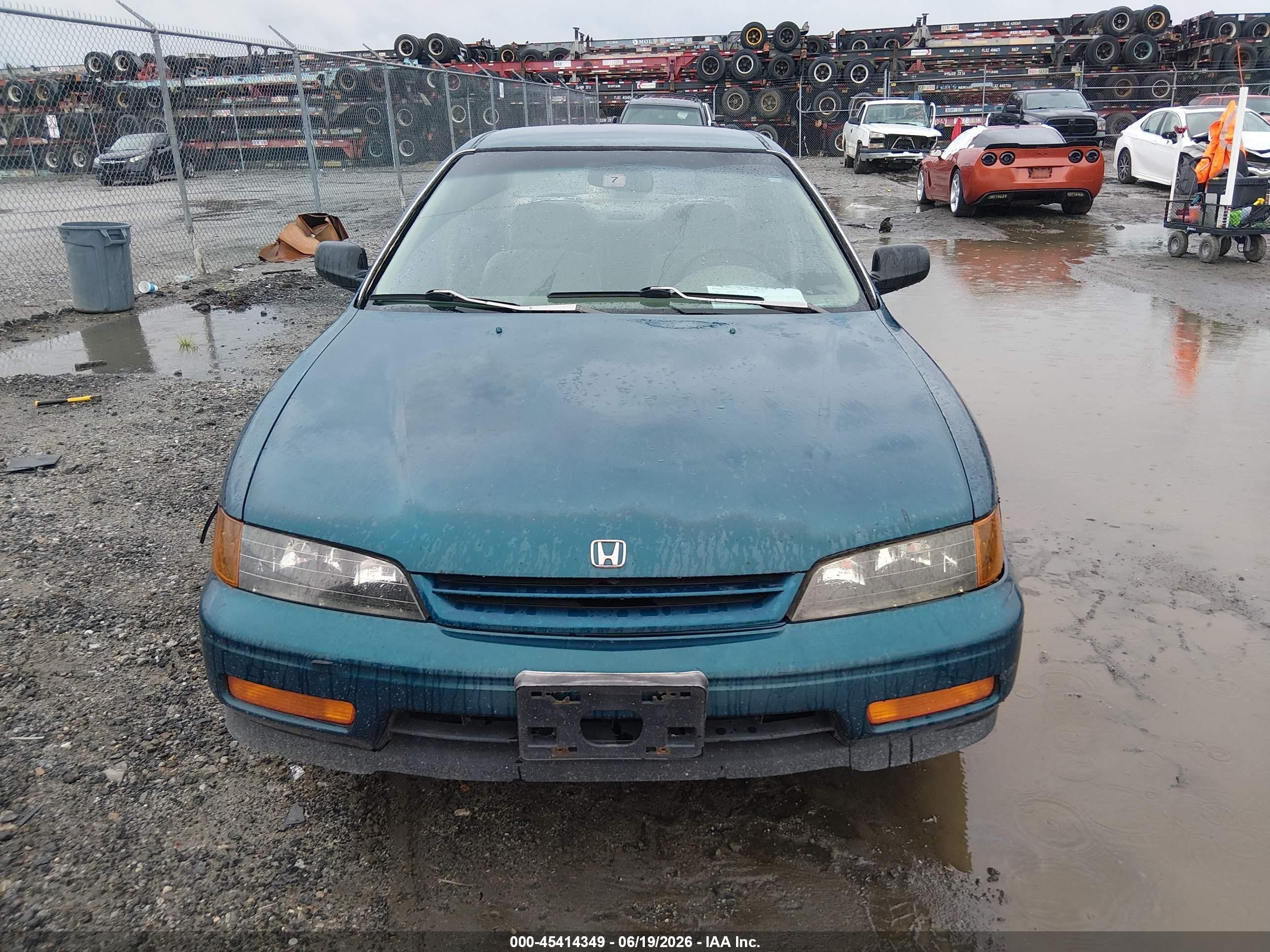 1994 Honda Accord Lx/ex Turquoise vin: 1HGCD563XRA179107