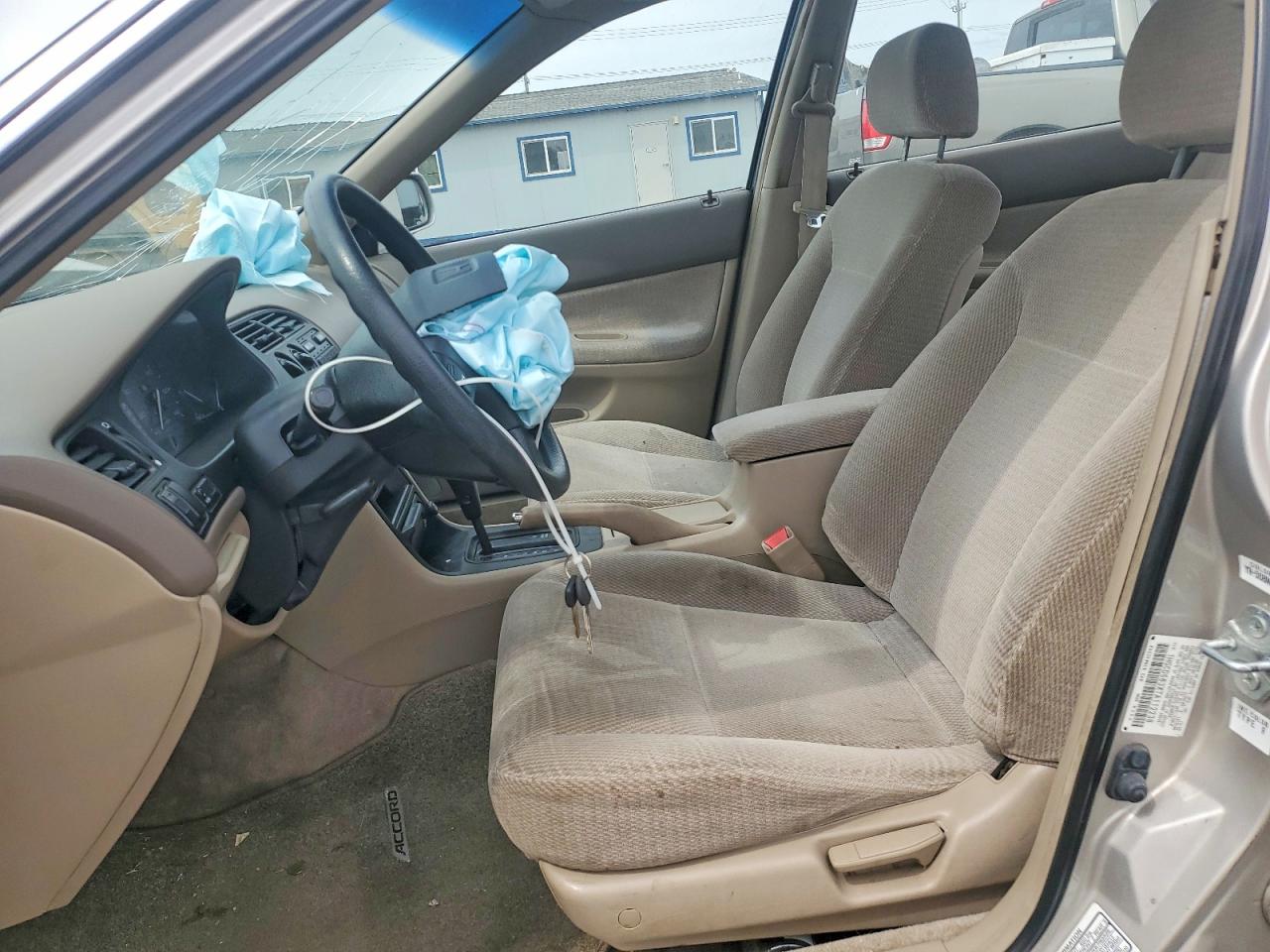 1996 Honda Accord Lx Silver vin: 1HGCD563XTA112238