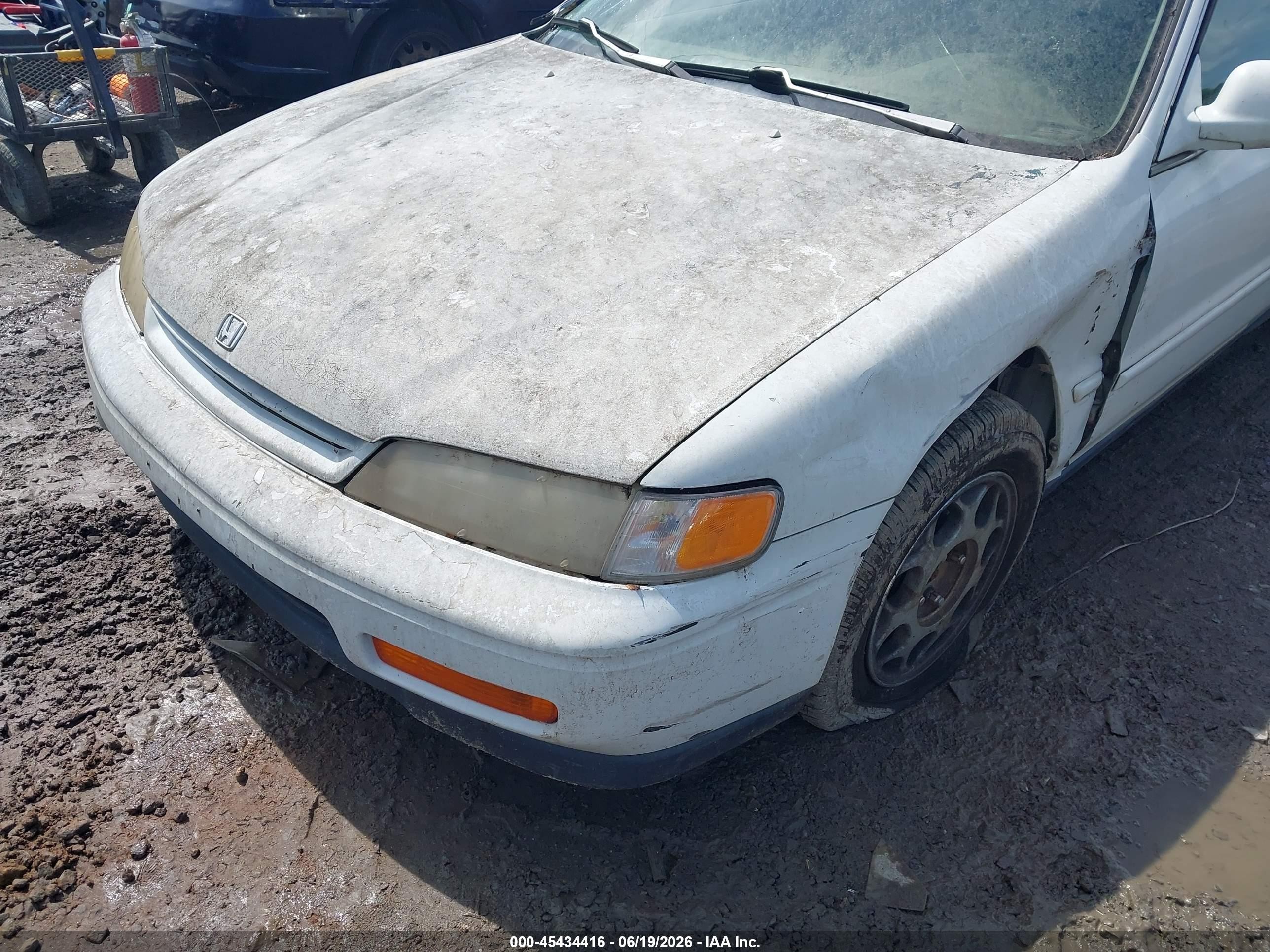 1995 Honda Accord Ex Белый vin: 1HGCD5651SA073149