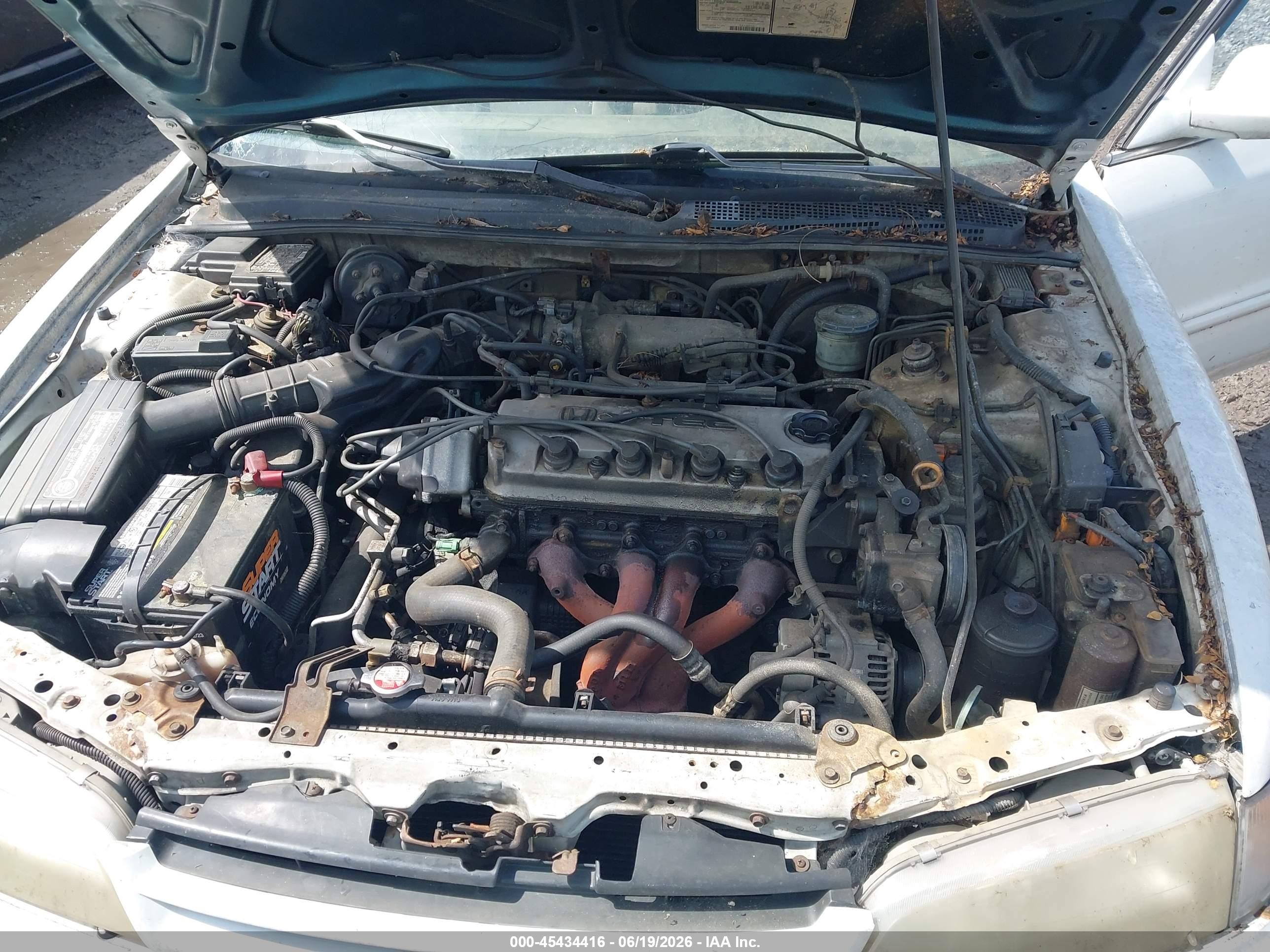 1995 Honda Accord Ex Белый vin: 1HGCD5651SA073149