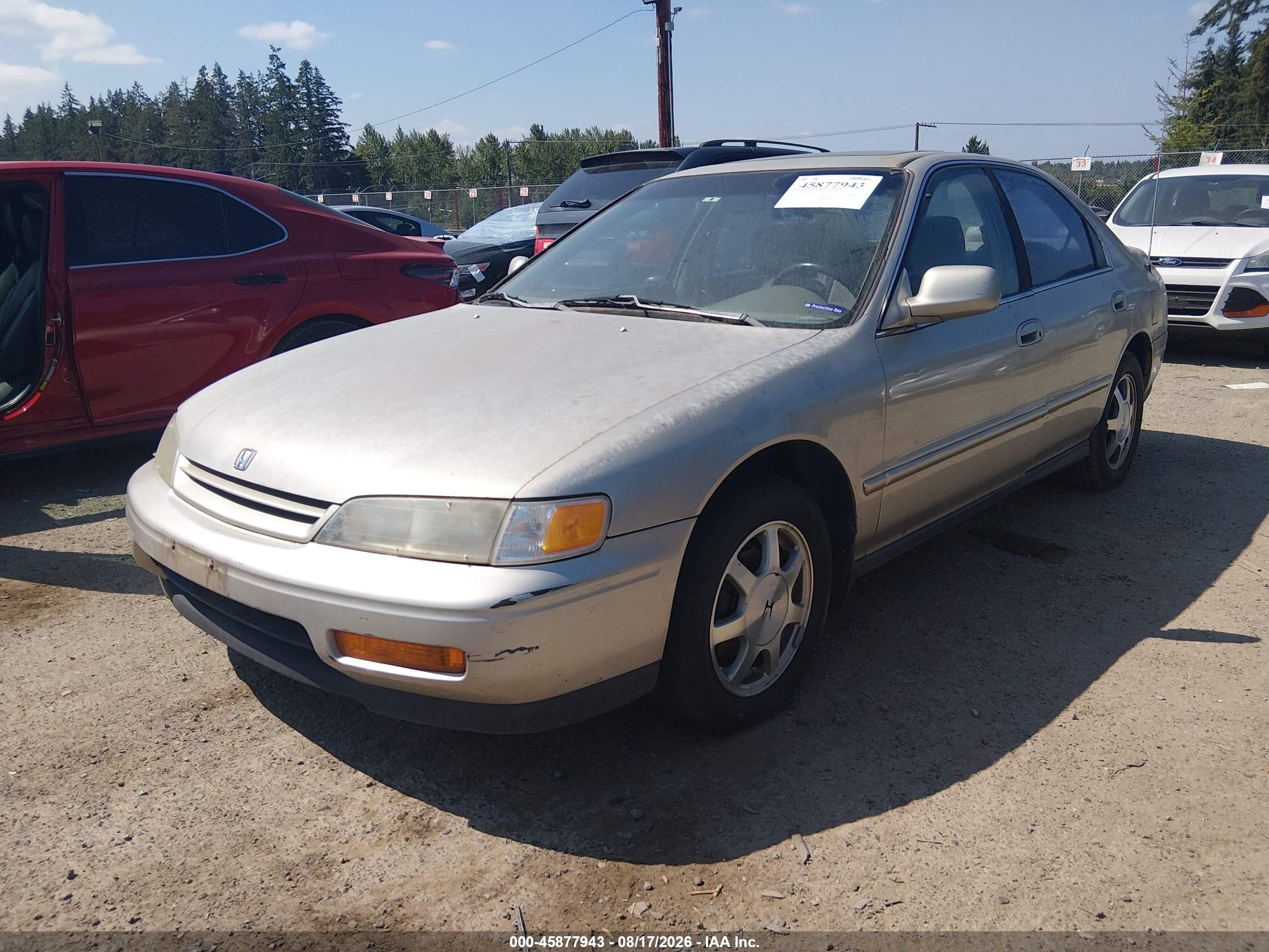 1995 Honda Accord Ex Silver vin: 1HGCD5652SA146447