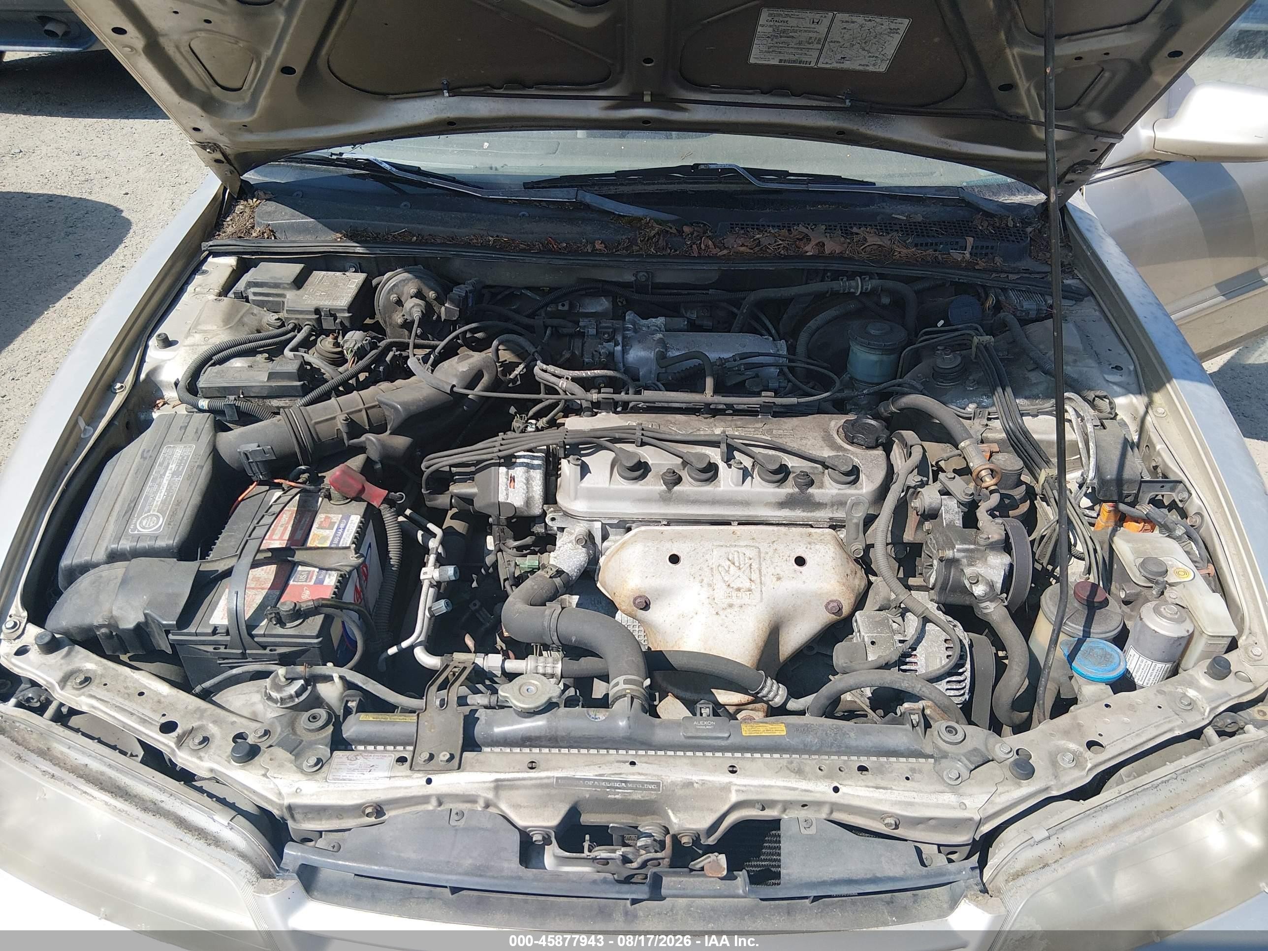 1995 Honda Accord Ex Silver vin: 1HGCD5652SA146447