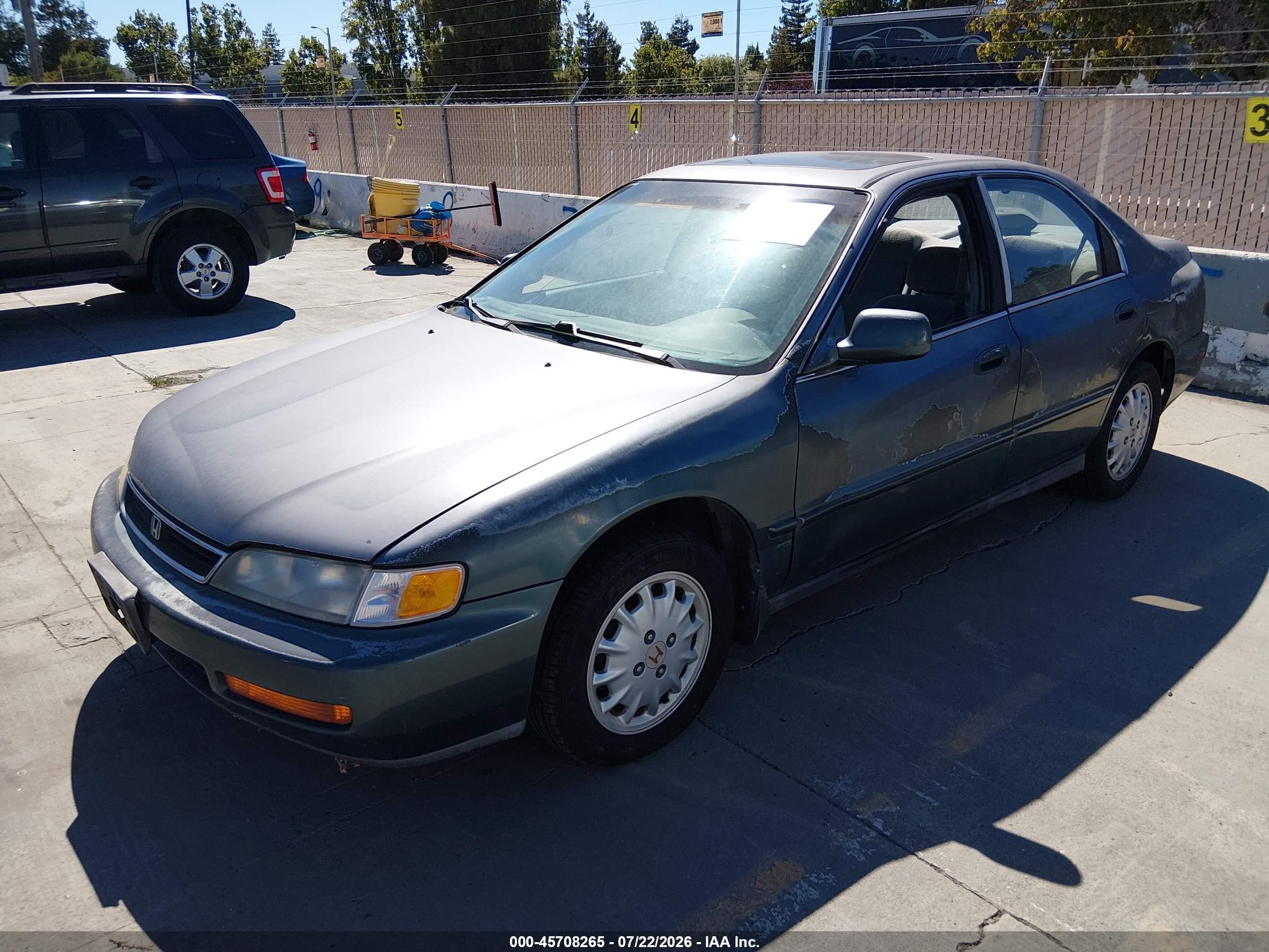1996 Honda Accord Ex/ex-r Gray vin: 1HGCD5653TA248194