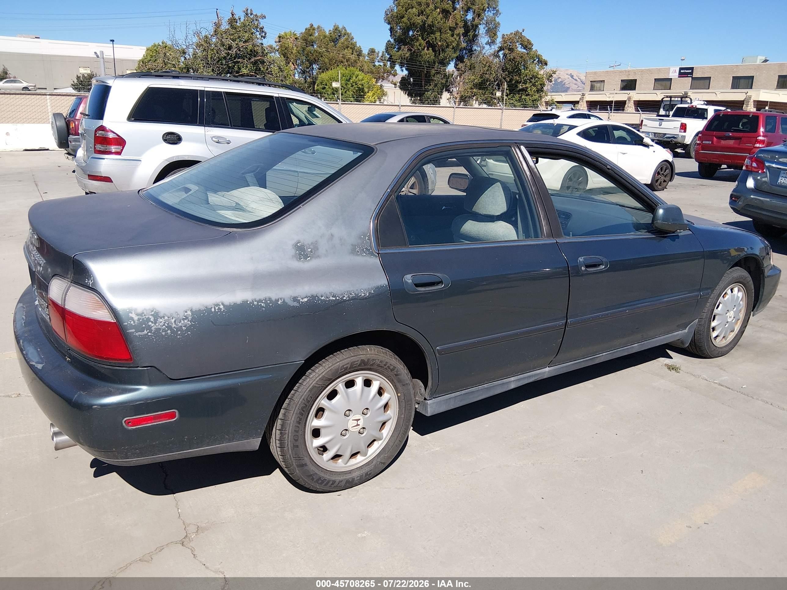 1996 Honda Accord Ex/ex-r Gray vin: 1HGCD5653TA248194