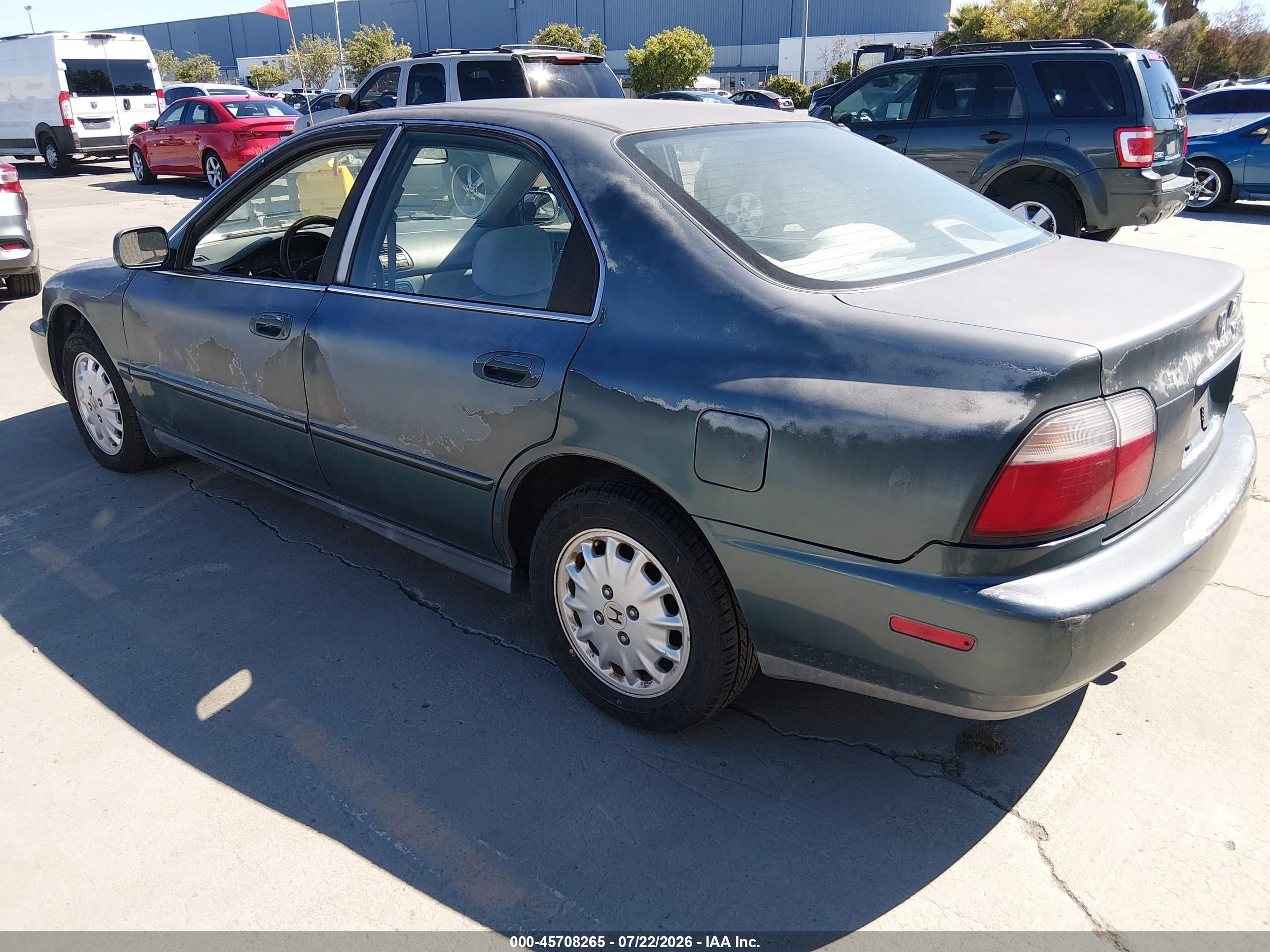 1996 Honda Accord Ex/ex-r Gray vin: 1HGCD5653TA248194