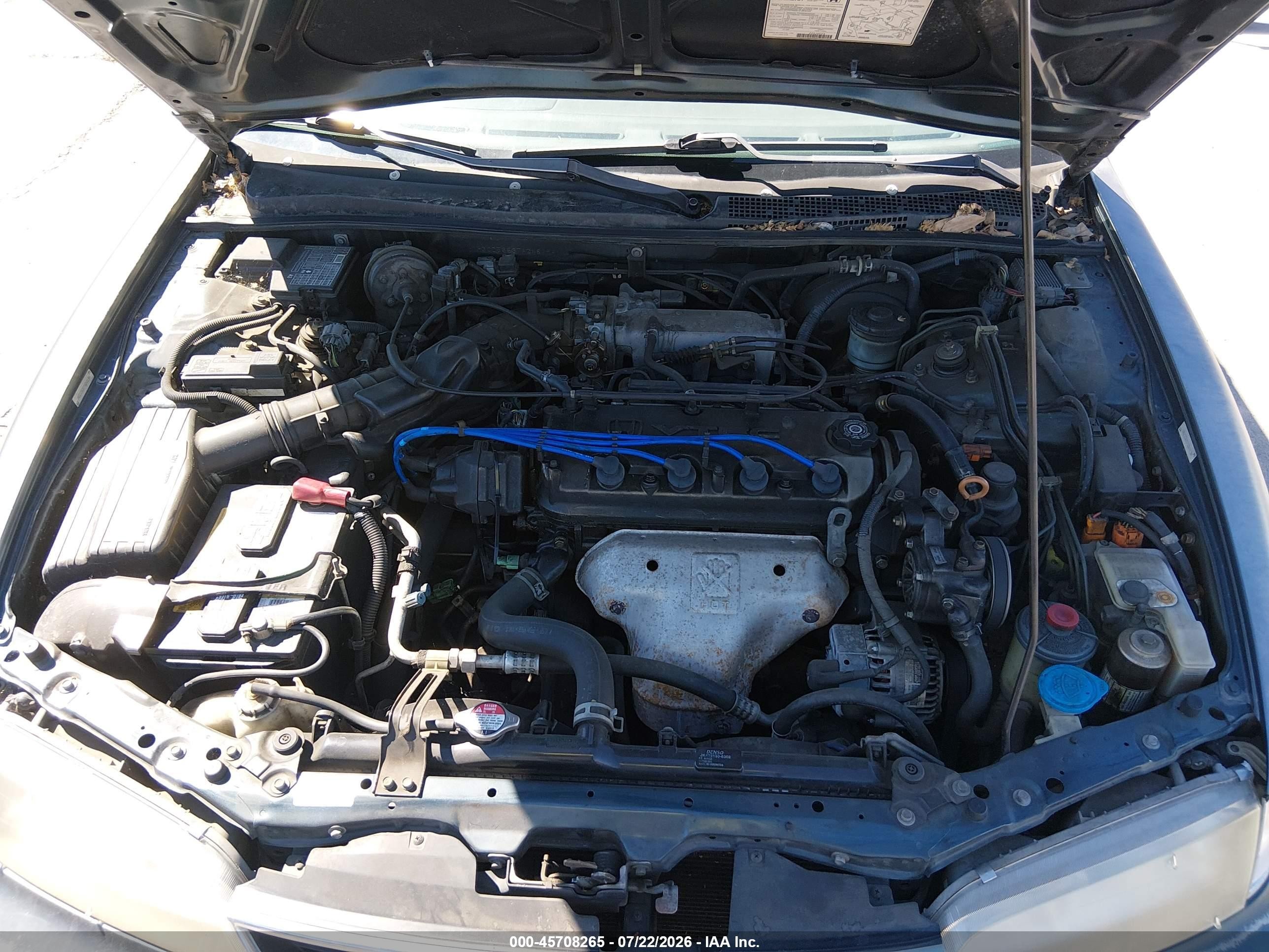 1996 Honda Accord Ex/ex-r Gray vin: 1HGCD5653TA248194