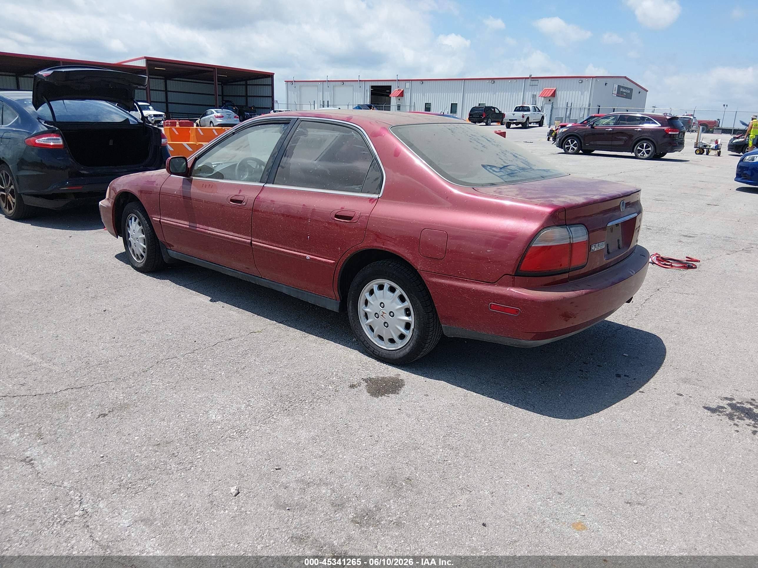 1996 Honda Accord Ex/ex-r Красный vin: 1HGCD5654TA050014