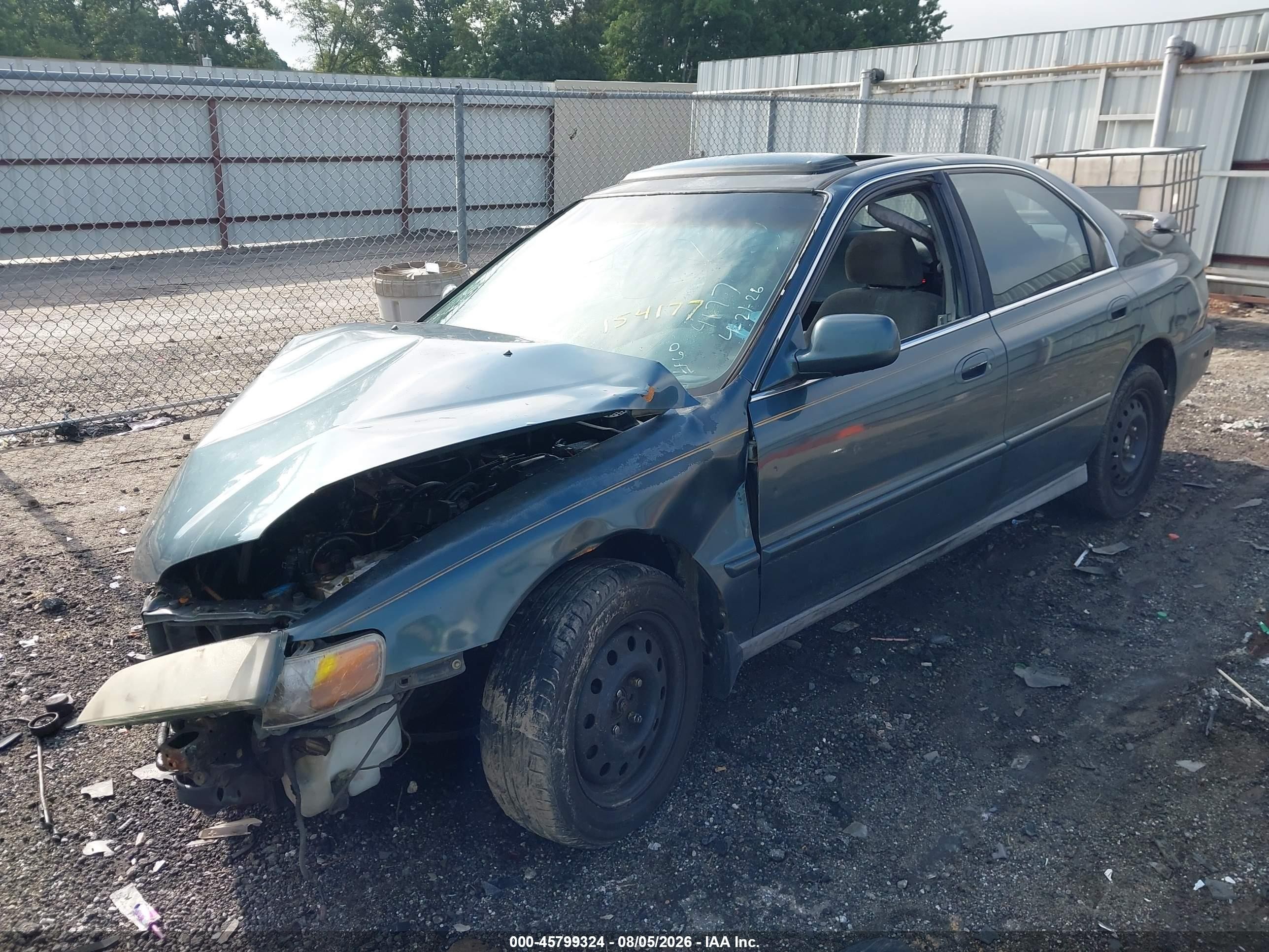 1996 Honda Accord Ex/ex-r Teal vin: 1HGCD5654TA154177