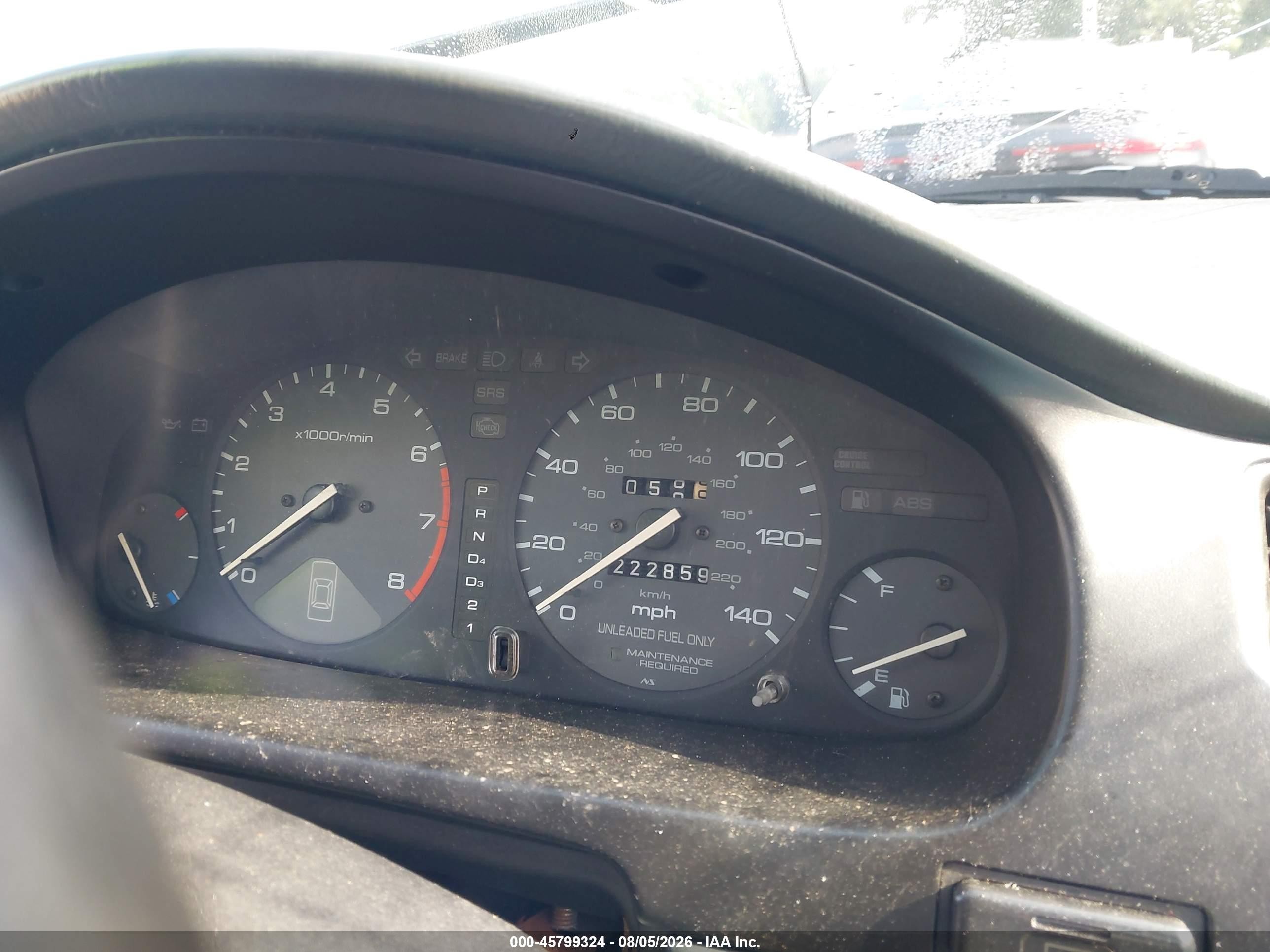 1996 Honda Accord Ex/ex-r Teal vin: 1HGCD5654TA154177
