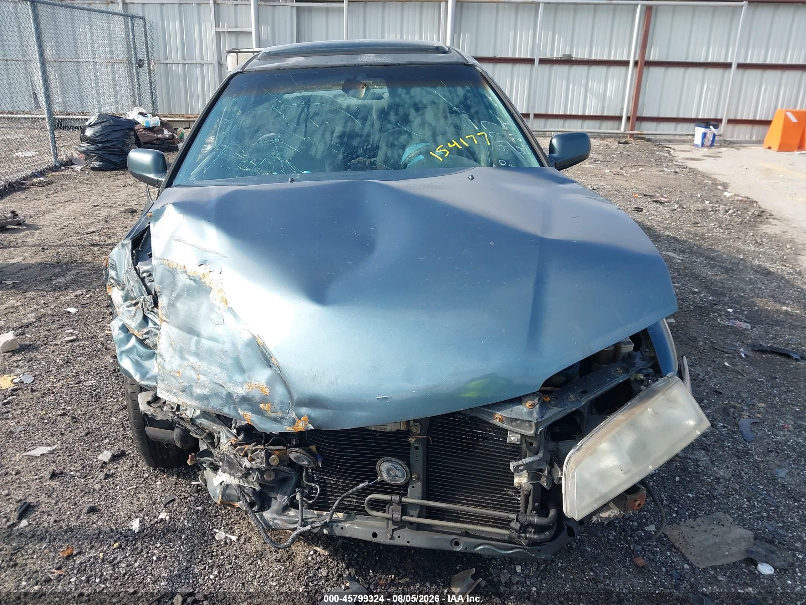 1996 Honda Accord Ex/ex-r Teal vin: 1HGCD5654TA154177