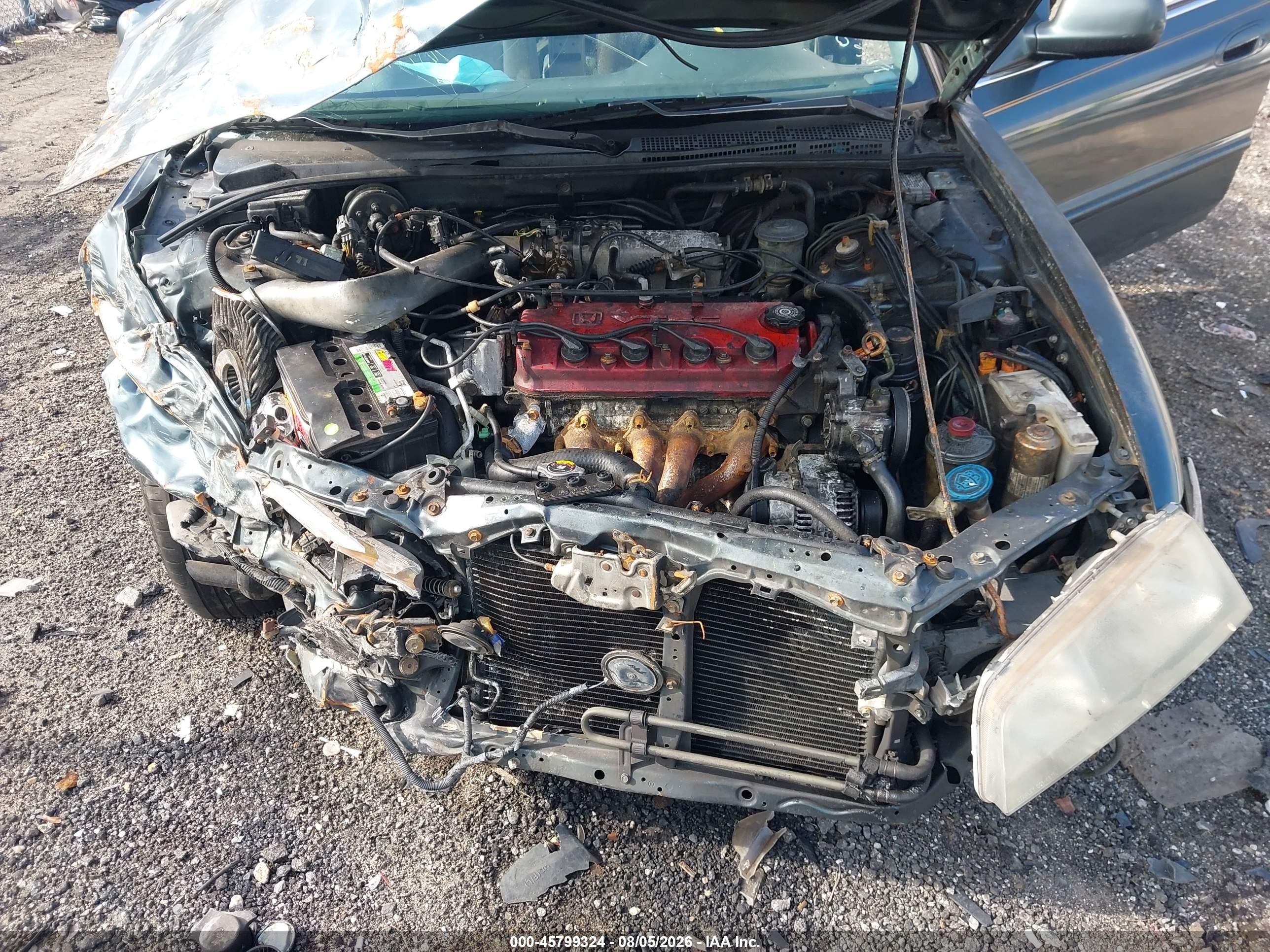 1996 Honda Accord Ex/ex-r Teal vin: 1HGCD5654TA154177