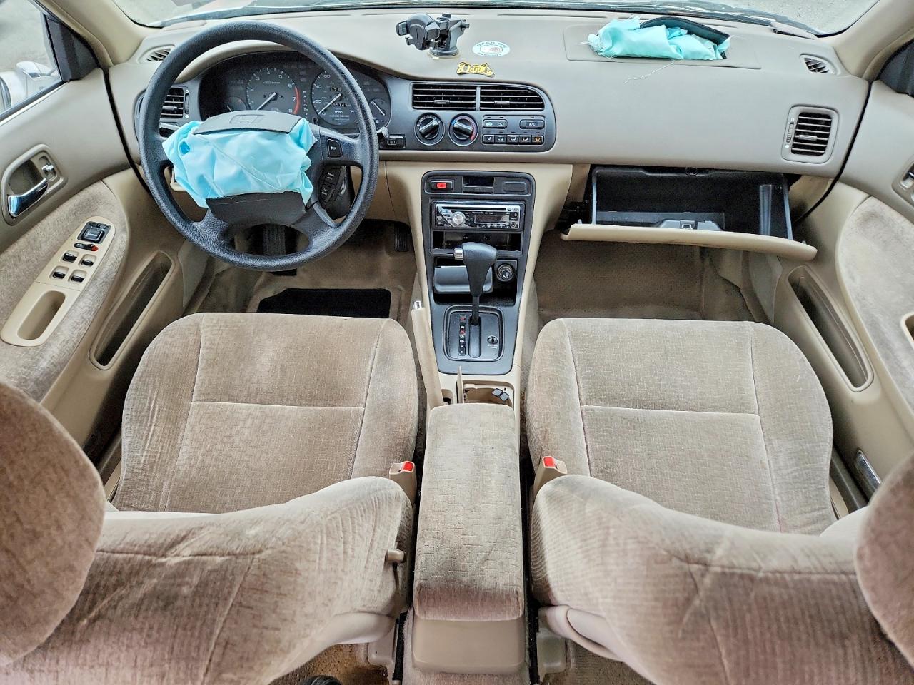 1996 Honda Accord Ex Silver vin: 1HGCD5654TA283892