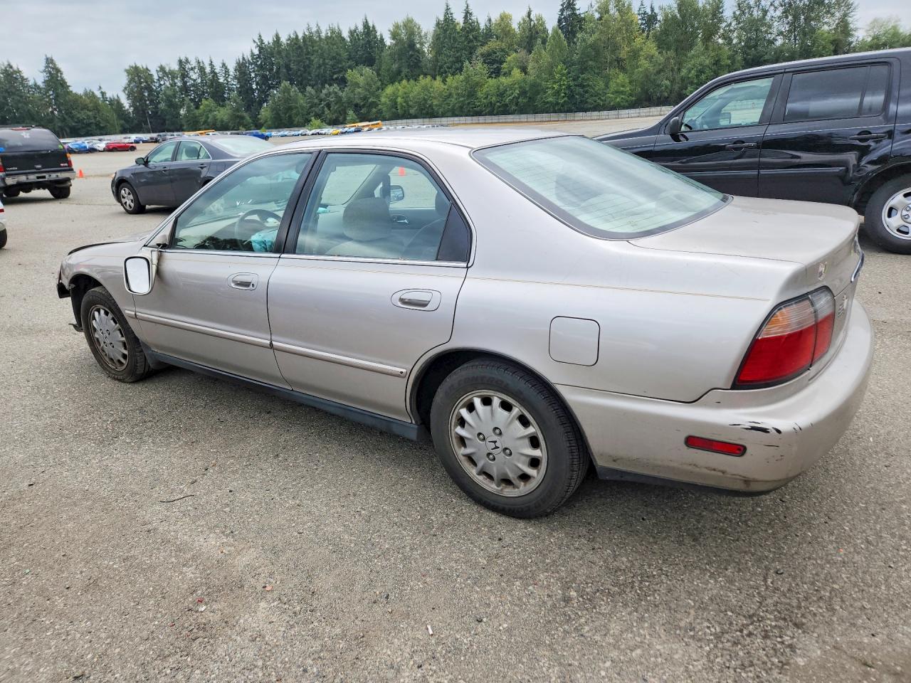 1996 Honda Accord Ex Silver vin: 1HGCD5654TA283892