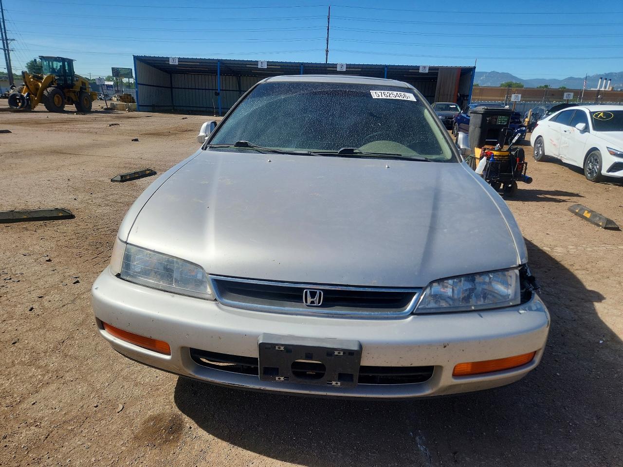 1997 Honda Accord Ex Silver vin: 1HGCD5654VA032258