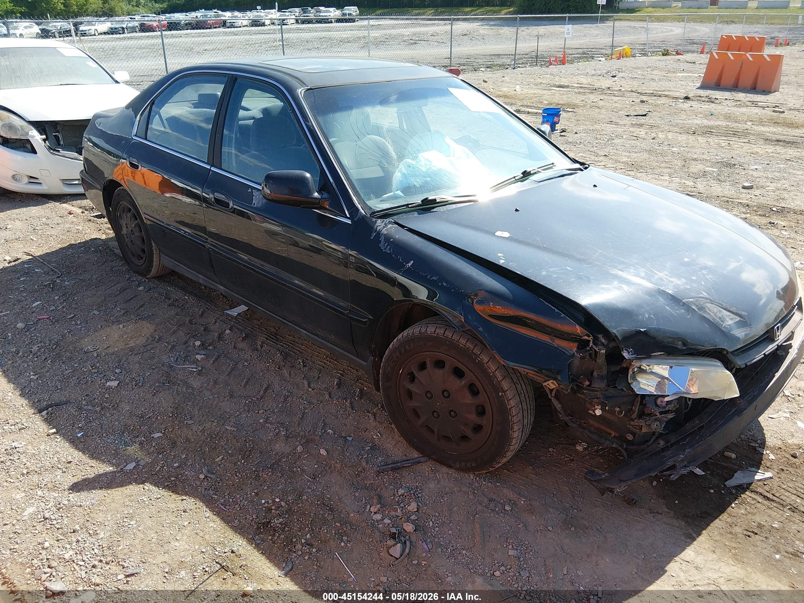 1997 Honda Accord Ex Black vin: 1HGCD5656VA116436