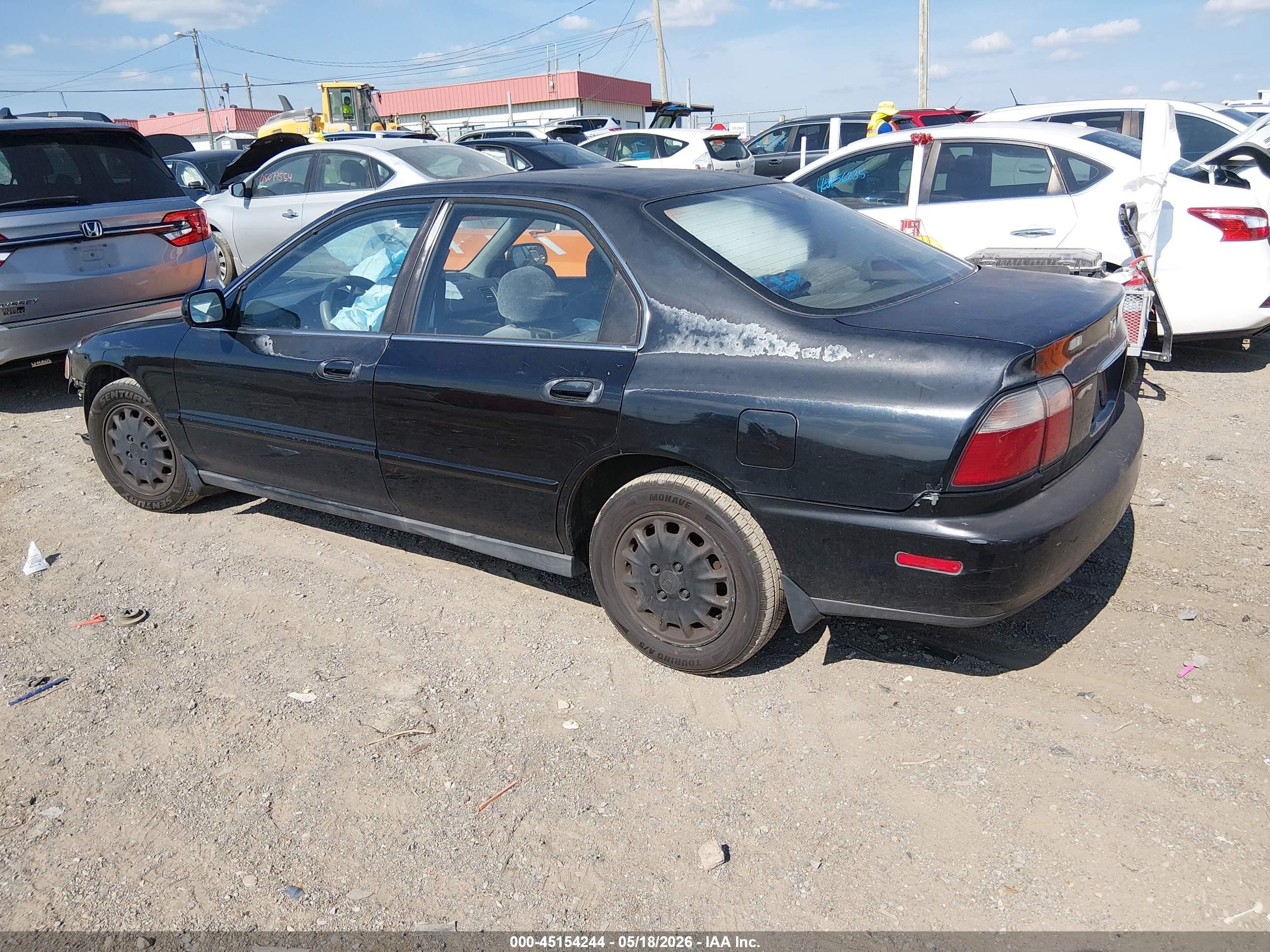 1997 Honda Accord Ex Black vin: 1HGCD5656VA116436