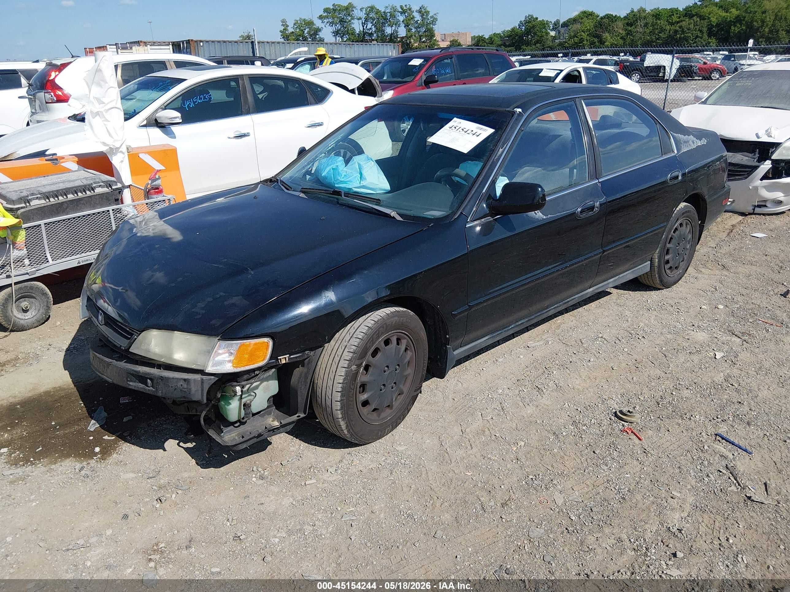 1997 Honda Accord Ex Black vin: 1HGCD5656VA116436