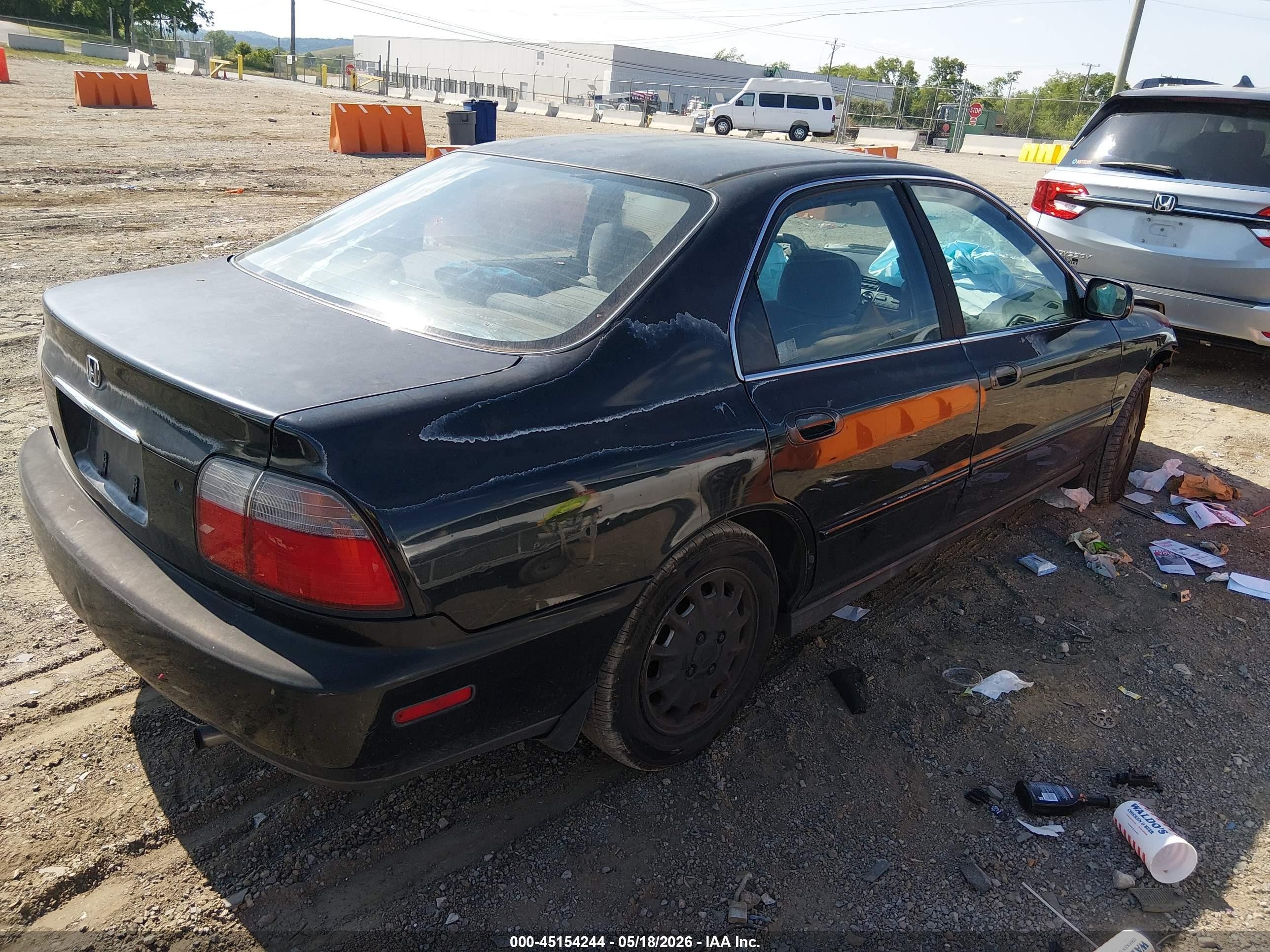 1997 Honda Accord Ex Black vin: 1HGCD5656VA116436