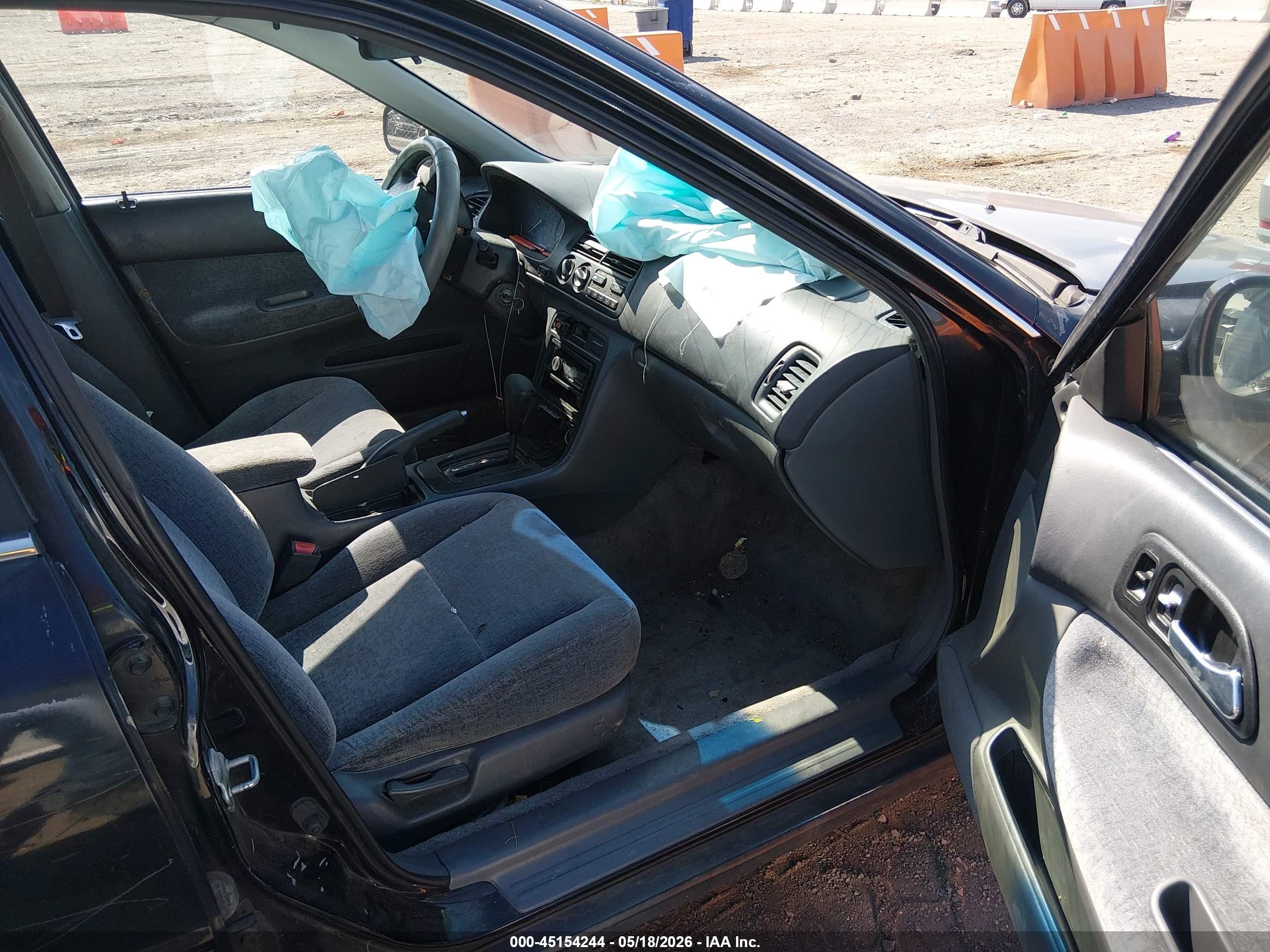 1997 Honda Accord Ex Black vin: 1HGCD5656VA116436