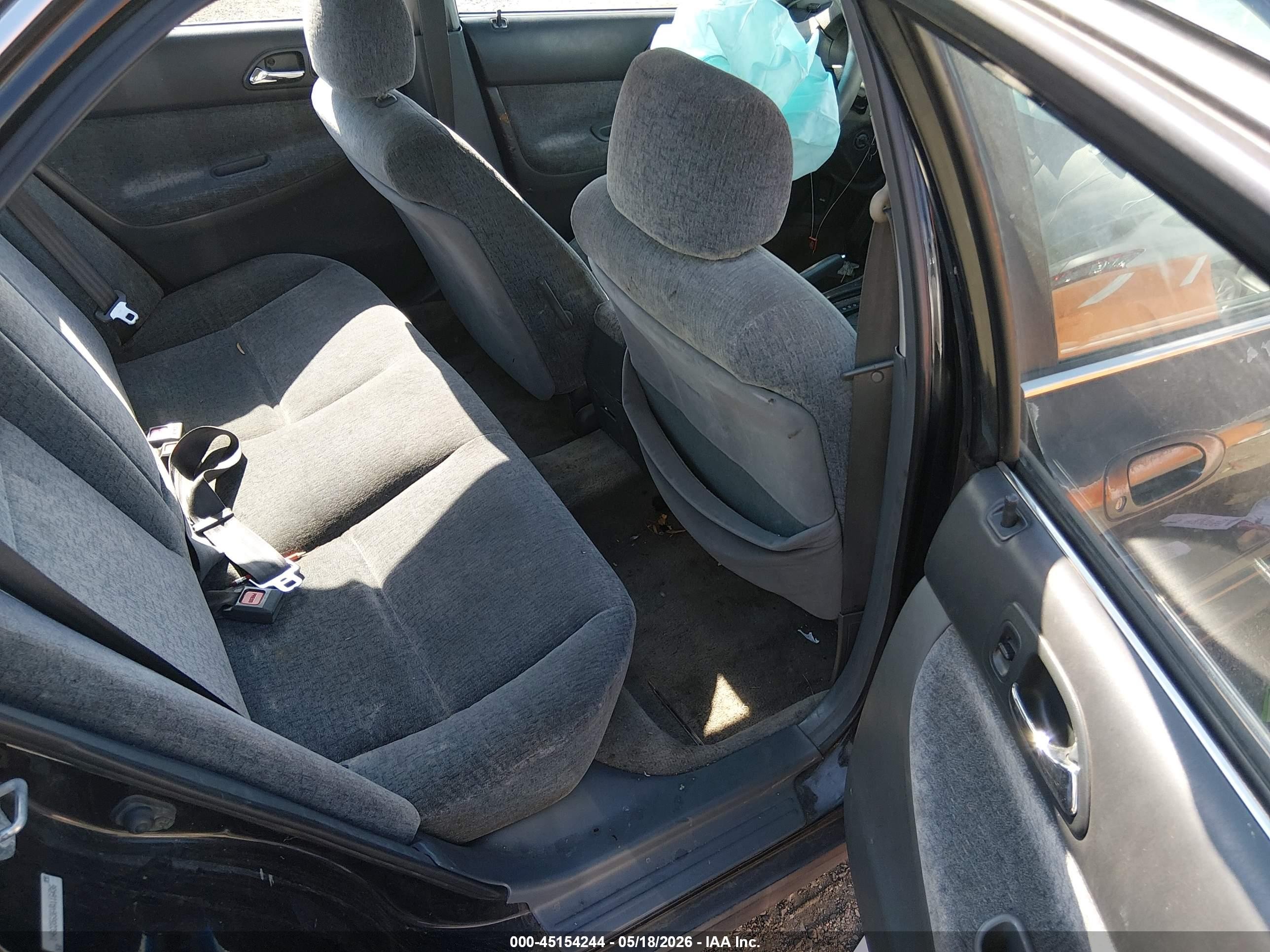 1997 Honda Accord Ex Black vin: 1HGCD5656VA116436