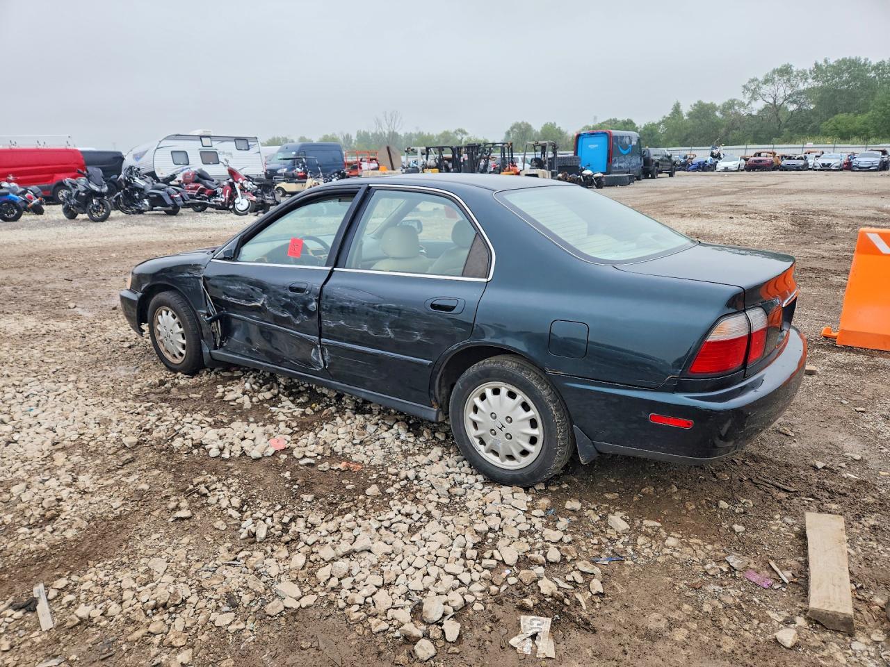 1997 Honda Accord Ex Green vin: 1HGCD5656VA243817