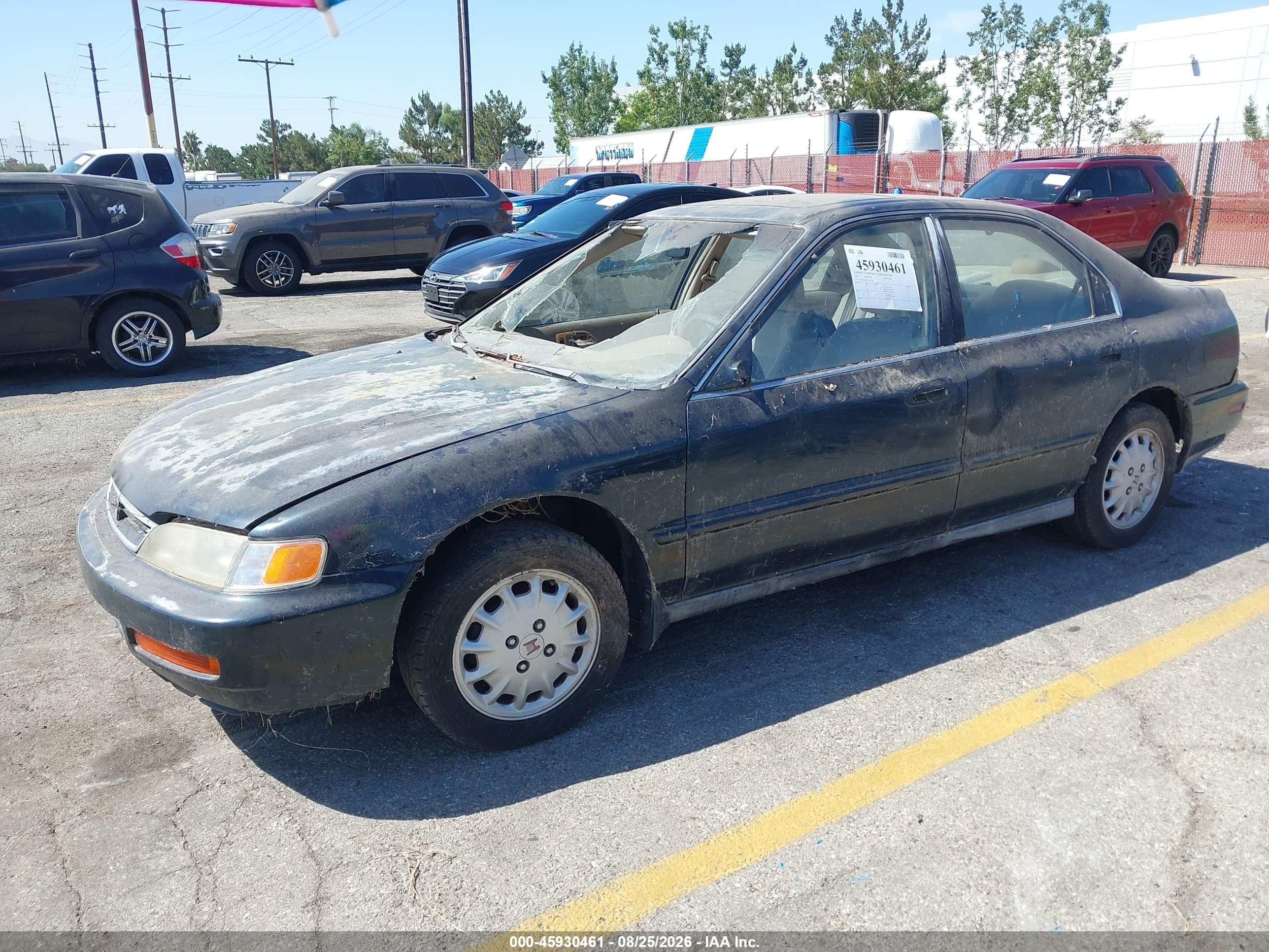 1996 Honda Accord Ex/ex-r Green vin: 1HGCD5658TA134739