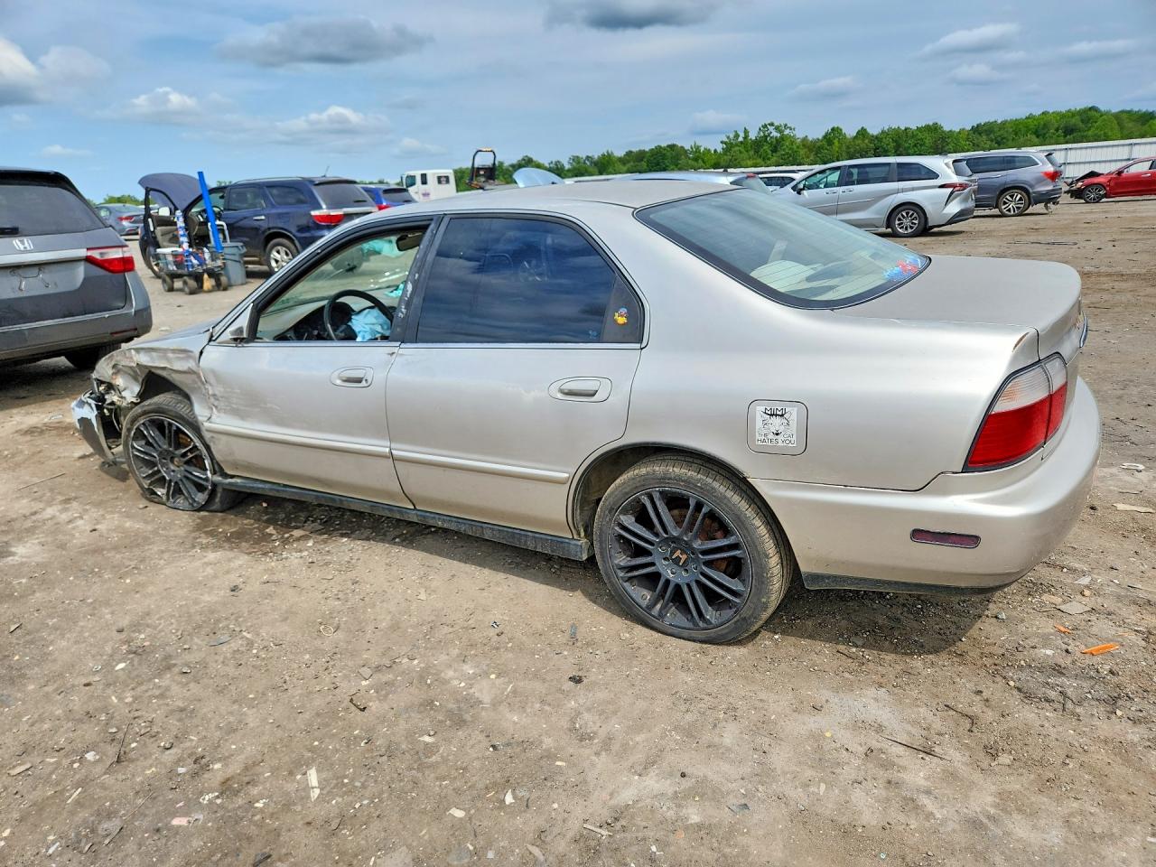 1996 Honda Accord Ex Tan vin: 1HGCD5658TA178661