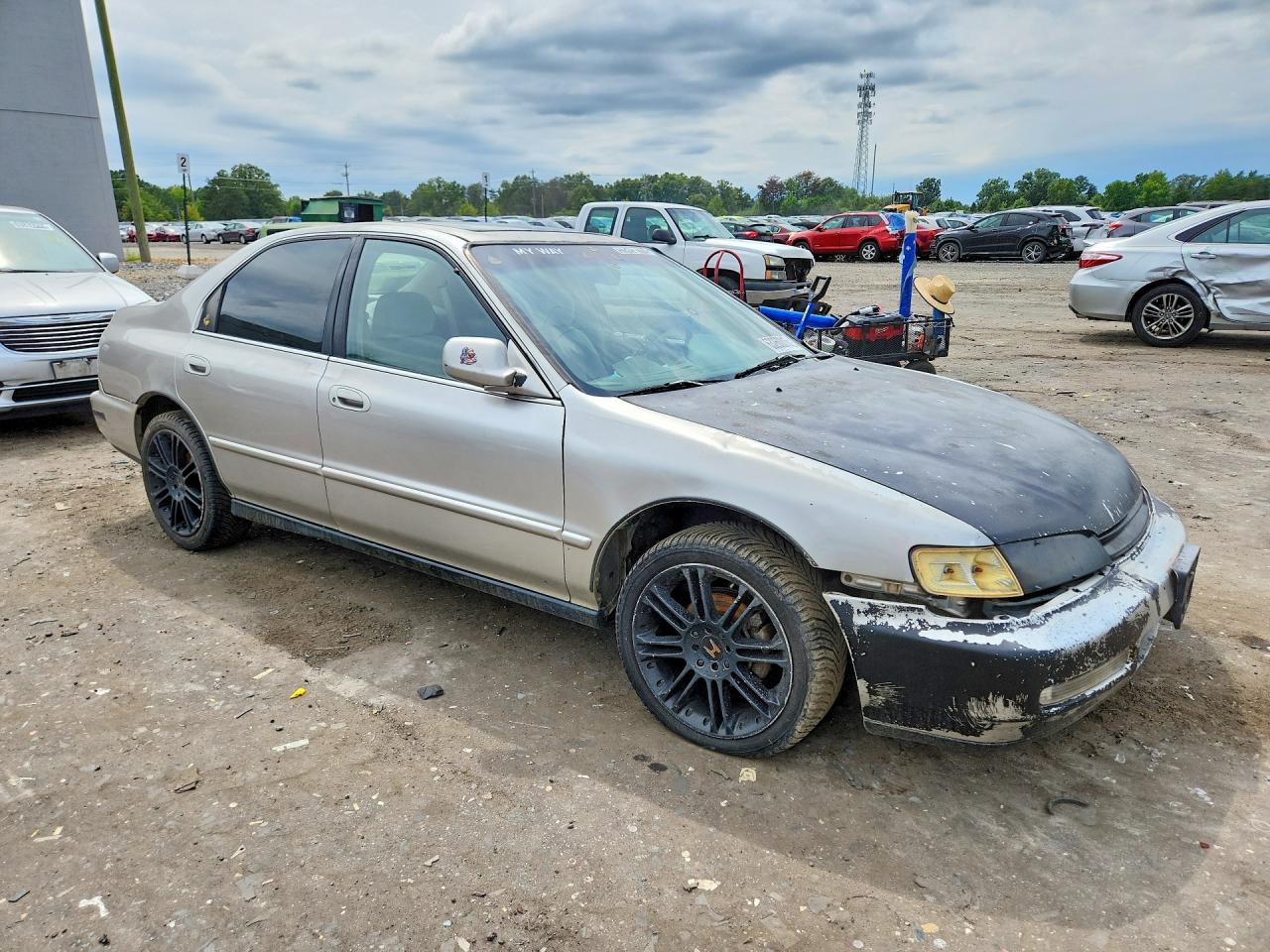 1996 Honda Accord Ex Tan vin: 1HGCD5658TA178661