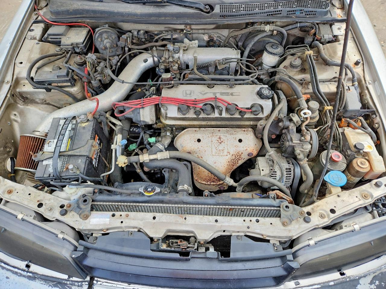 1996 Honda Accord Ex Tan vin: 1HGCD5658TA178661