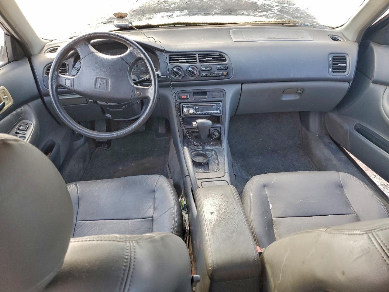 1997 Honda Accord Ex Red vin: 1HGCD5658VA193177