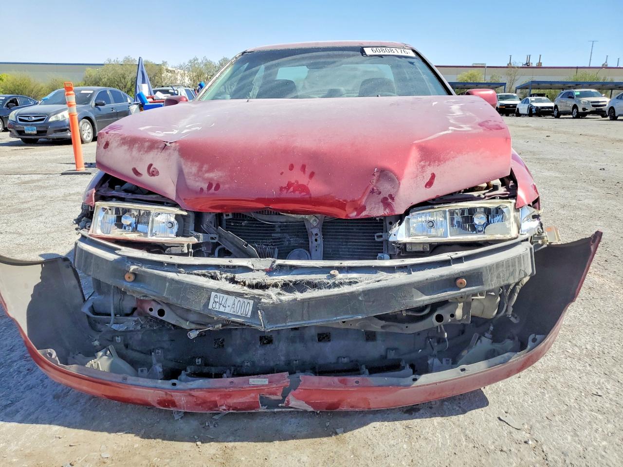 1996 Honda Accord Ex Red vin: 1HGCD5659TA091884