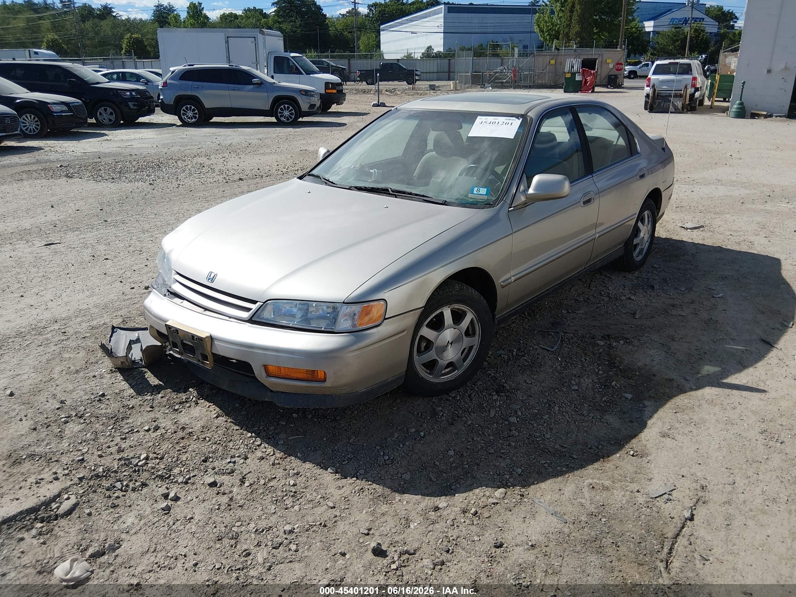 1995 Honda Accord Ex Tan vin: 1HGCD565XSA146423